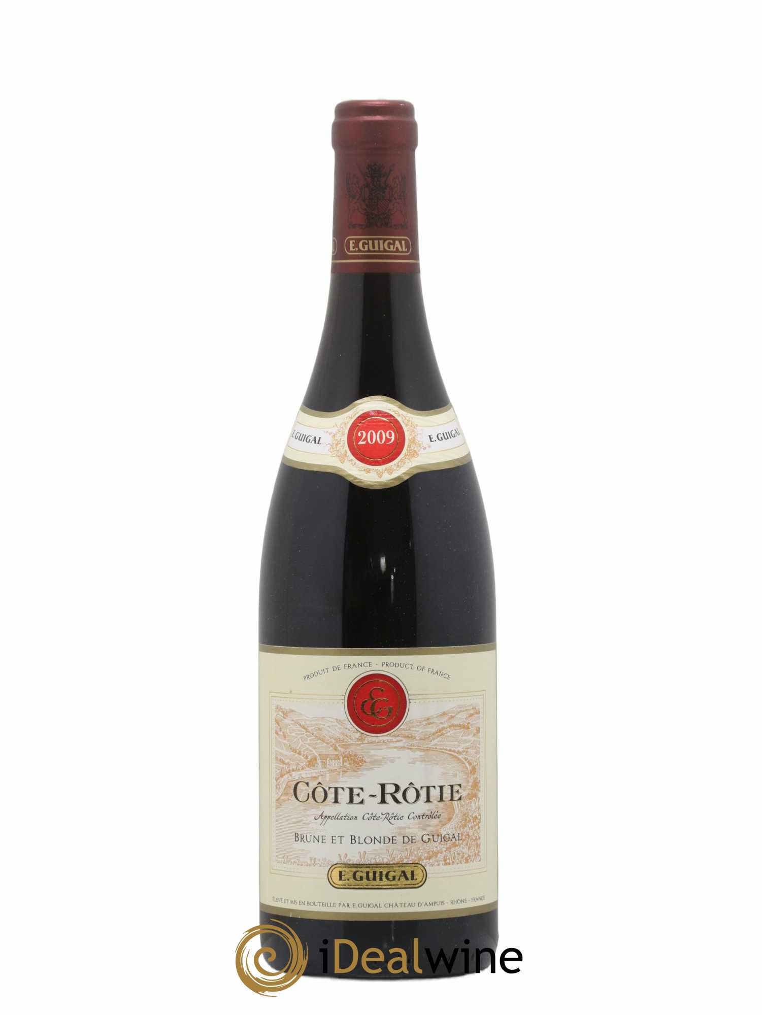 Côte-Rôtie Côtes Brune et Blonde Guigal 2009 - Lot de 1 bouteille - 0