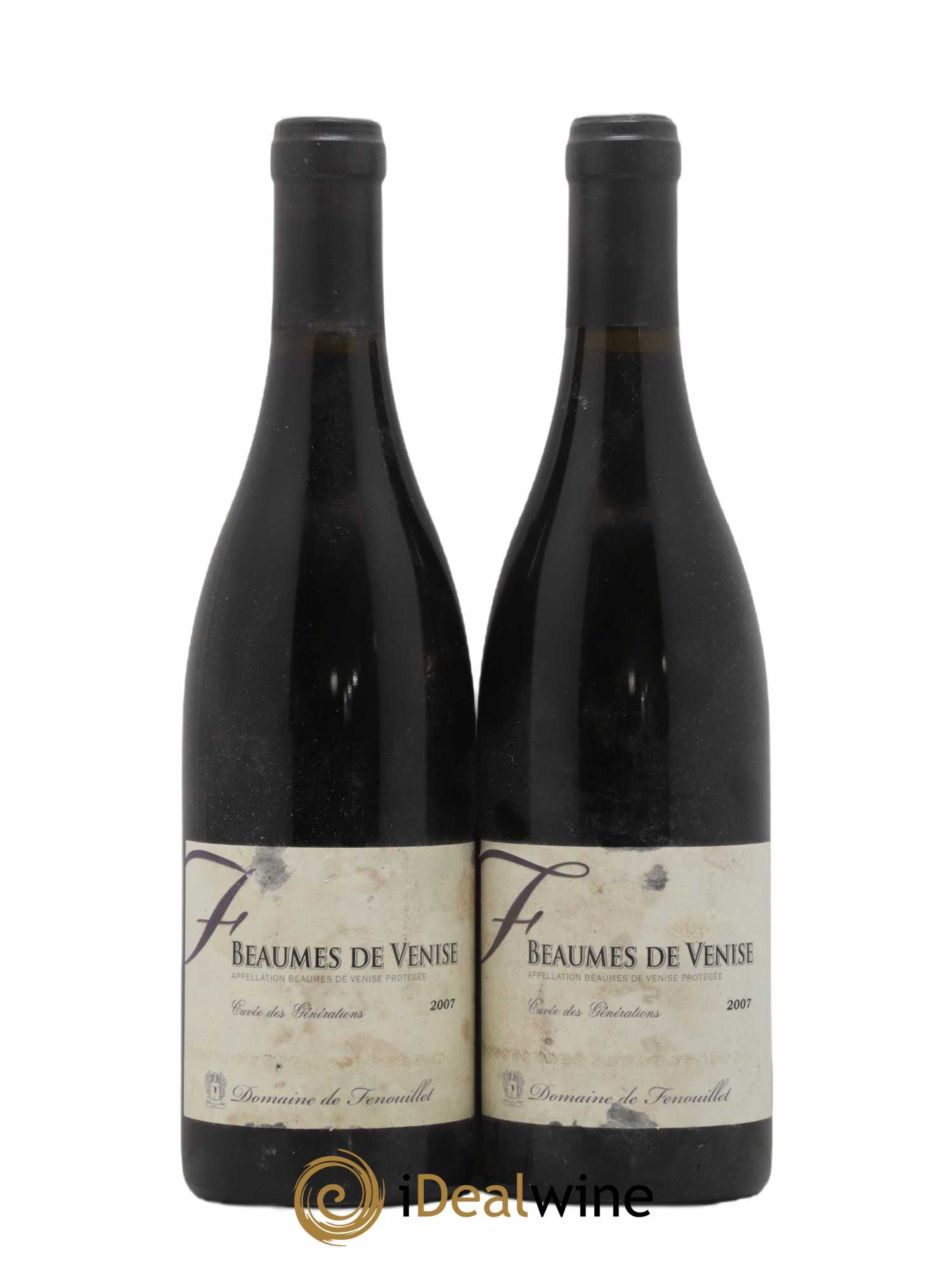 Beaumes-de-Venise Cuvée des Générations Fenouillet 2007 - Lot de 2 bouteilles - 0