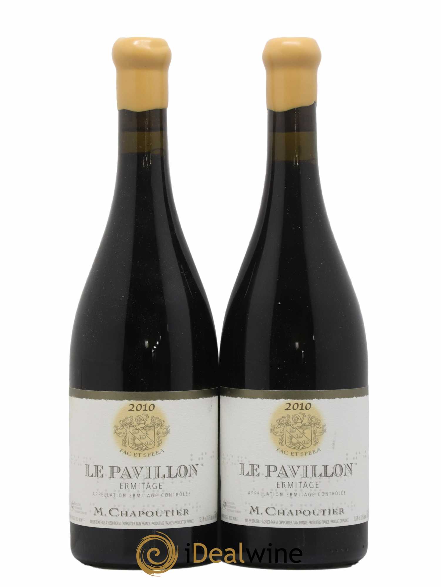 Hermitage Ermitage Le Pavillon Chapoutier 2010 - Lot de 2 bouteilles - 0