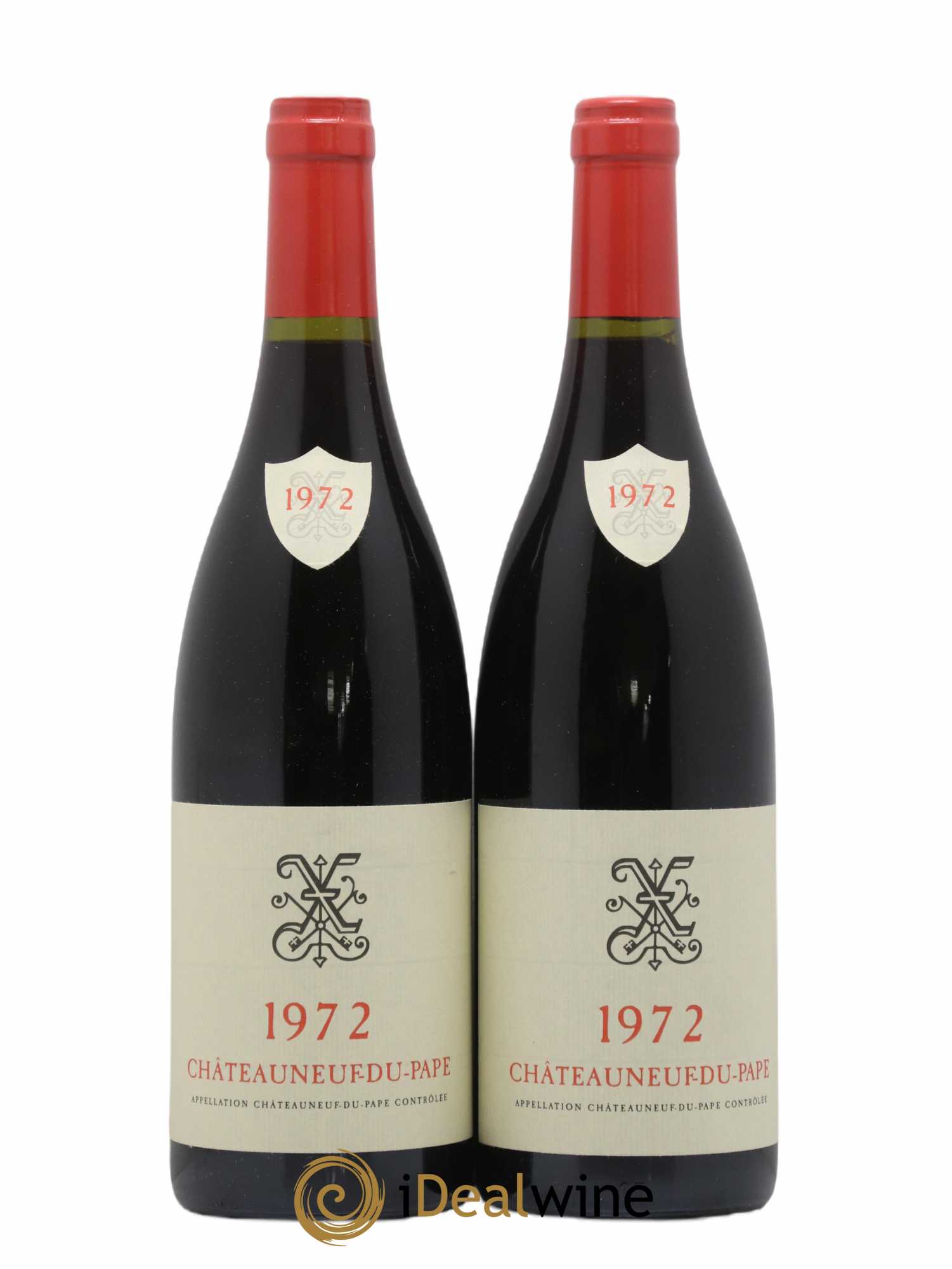Châteauneuf-du-Pape Xavier Vignon 1972 - Lot de 2 bouteilles - 0