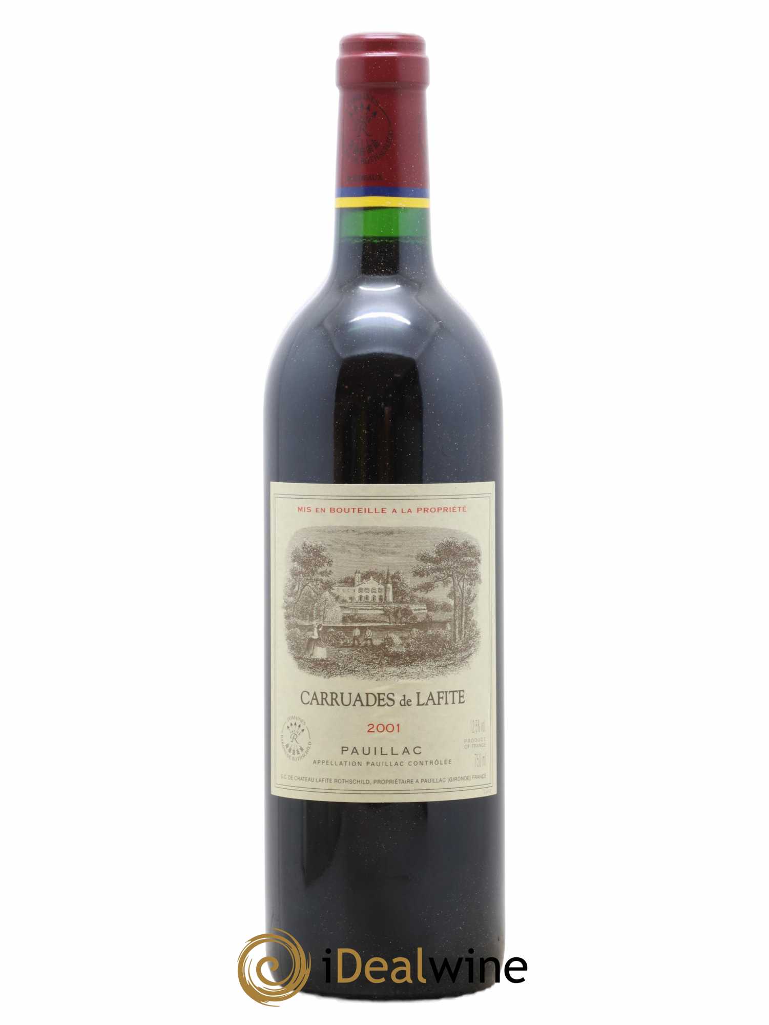 Carruades de Lafite Rothschild Second Vin 2001 - Lot de 1 bouteille - 0
