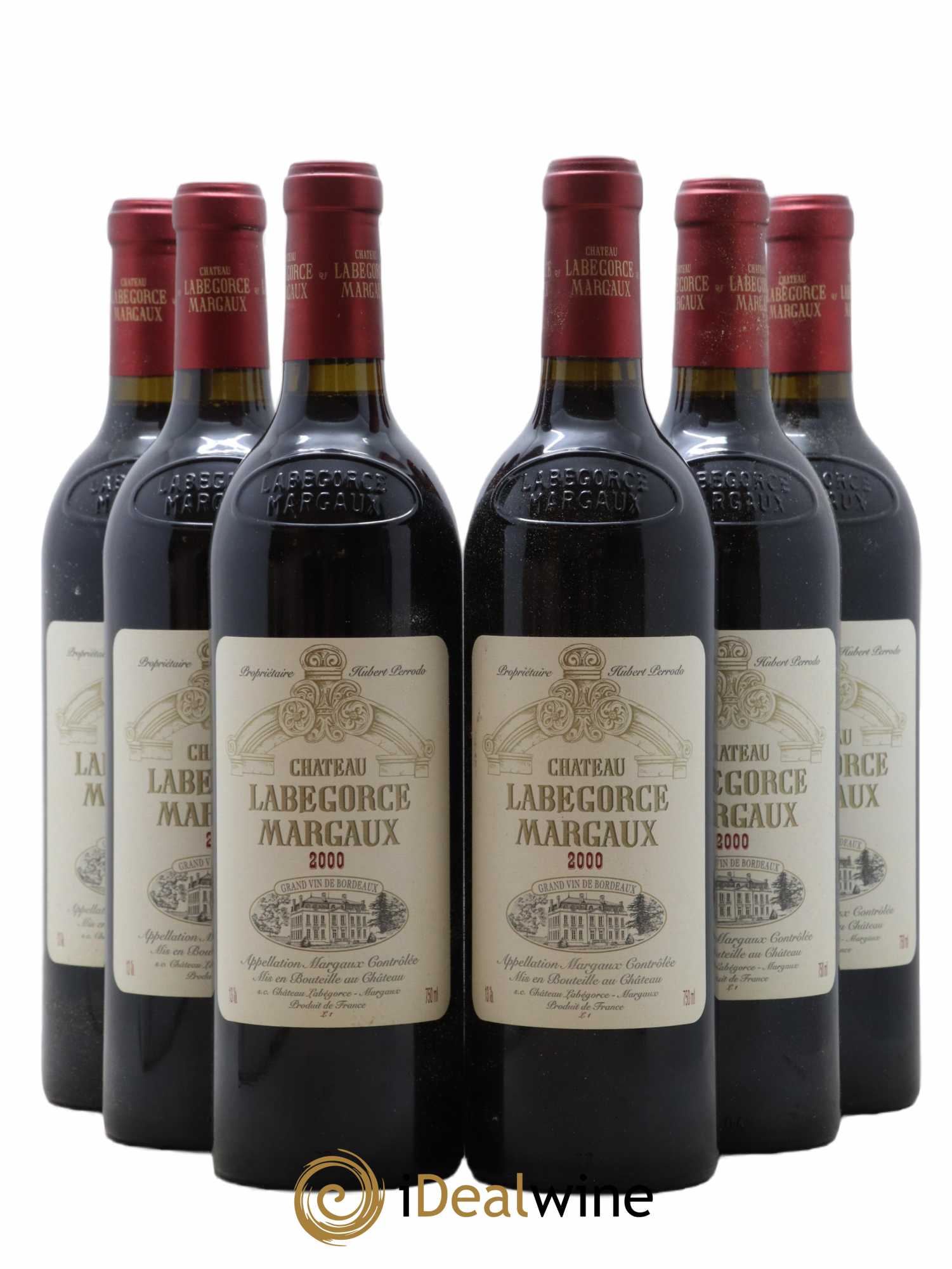 Château Labegorce Cru Bourgeois 2000 - Lot de 6 bouteilles - 0