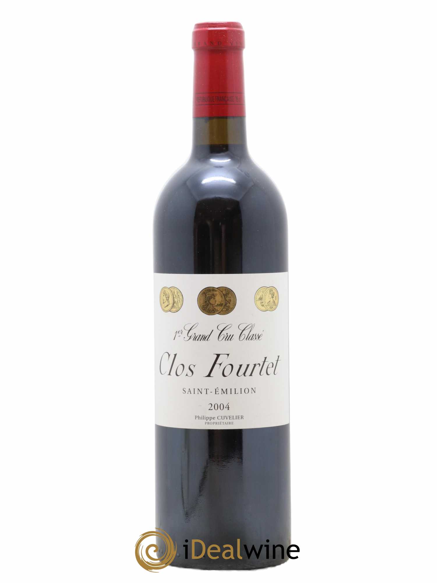 Clos Fourtet 1er Grand Cru Classé B 2004 - Lot de 1 bouteille - 0