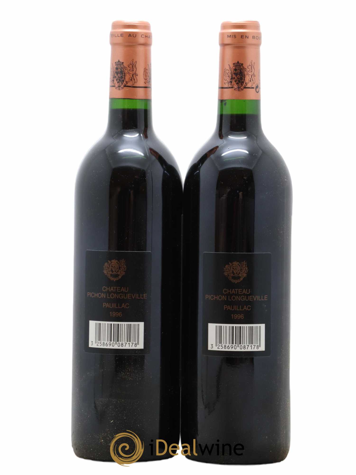 Pichon Longueville Baron 2ème Grand Cru Classé 1996 - Lot de 2 bouteilles - 1