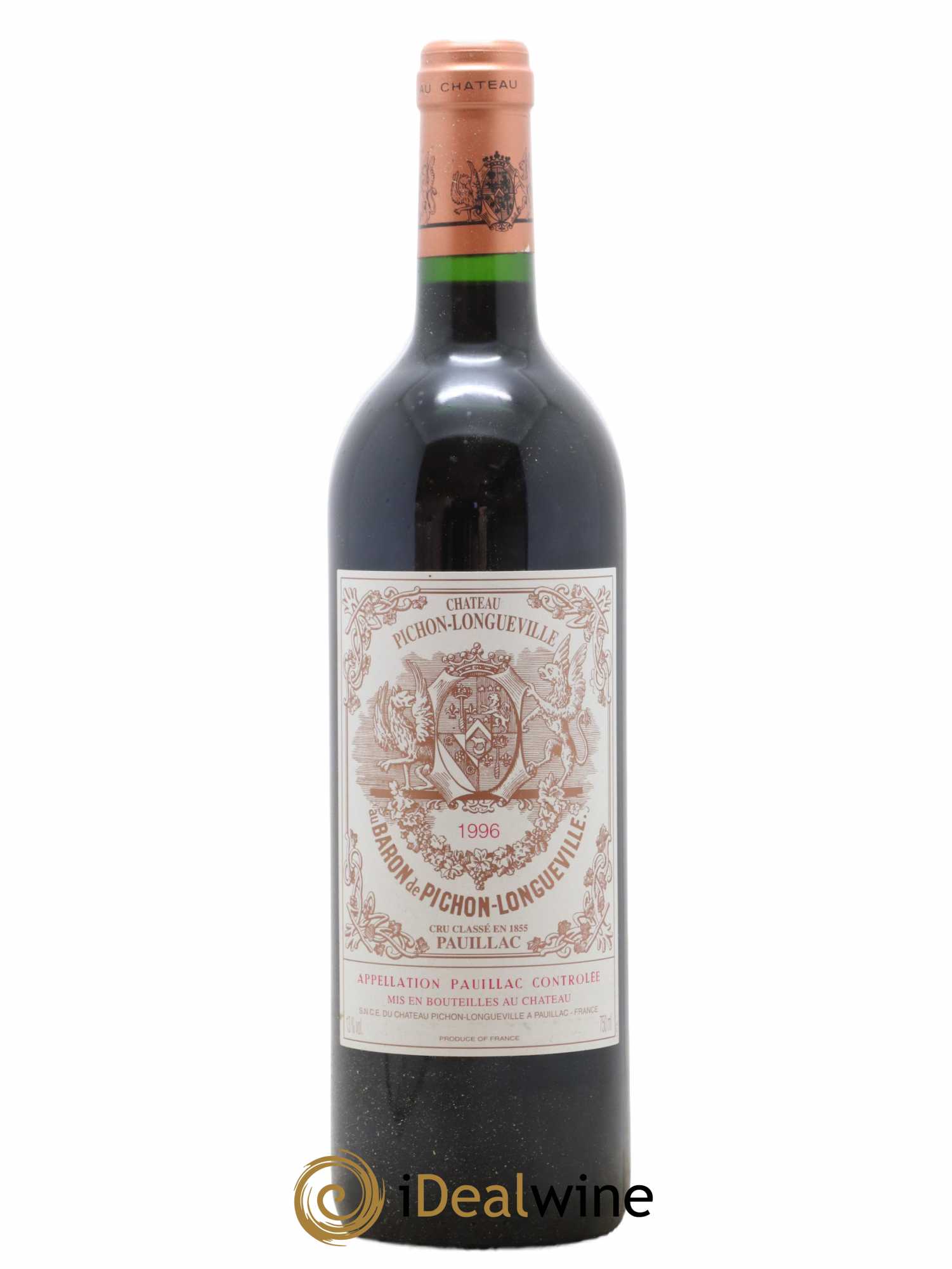 Pichon Longueville Baron 2ème Grand Cru Classé 1996 - Lot de 1 bouteille - 0