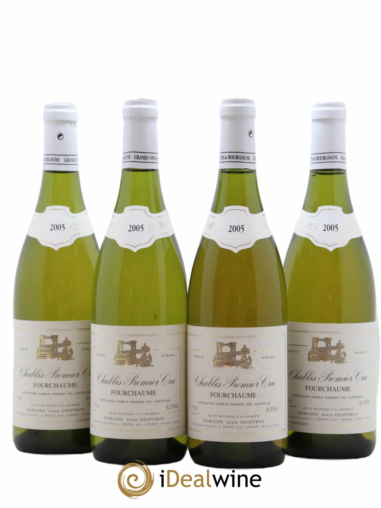 Chablis 1er Cru 2005 - Posten von 4 Flaschen - 0