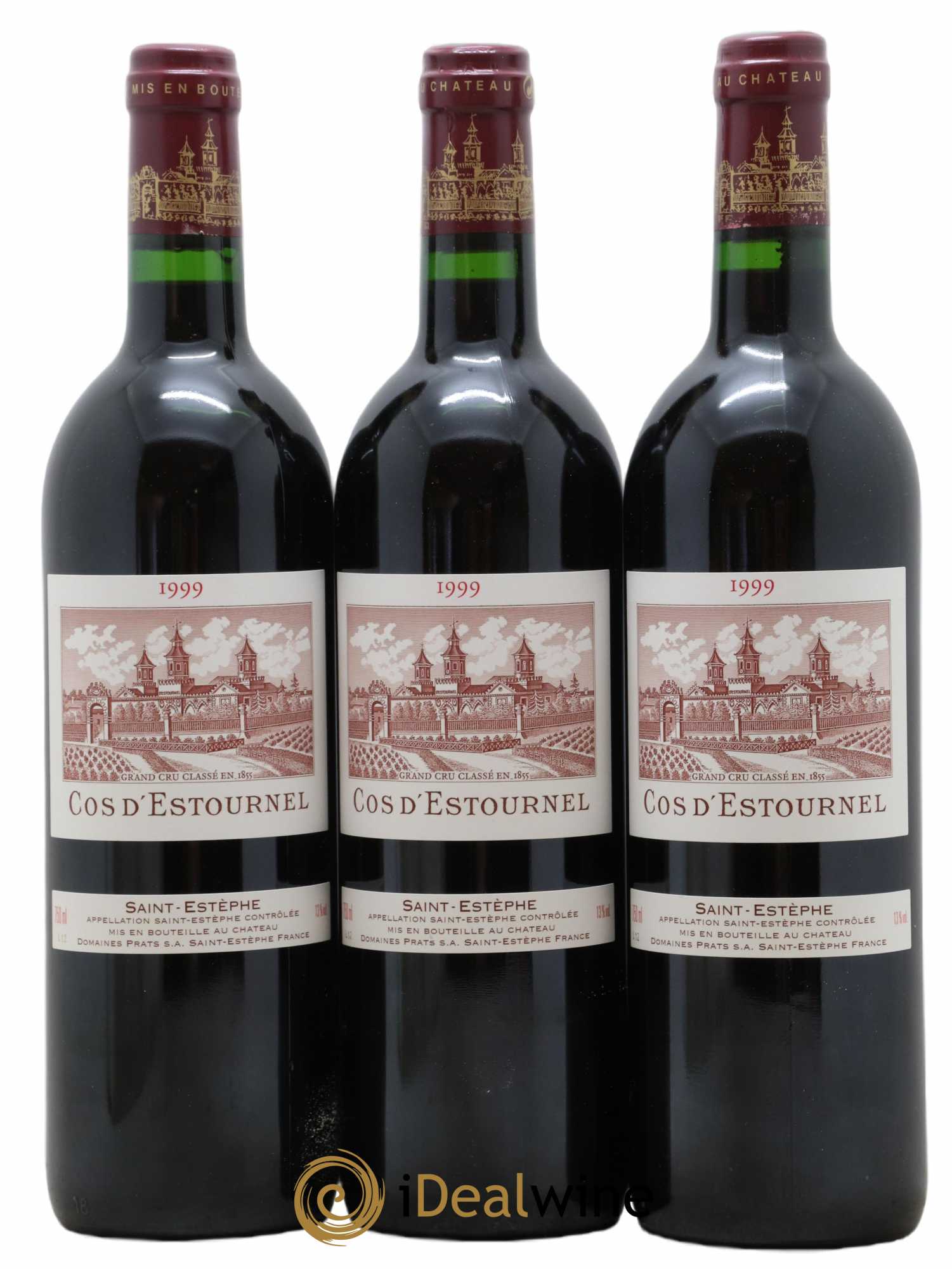 Cos d'Estournel 2ème Grand Cru Classé 1999 - Lot of 12 bottles - 4