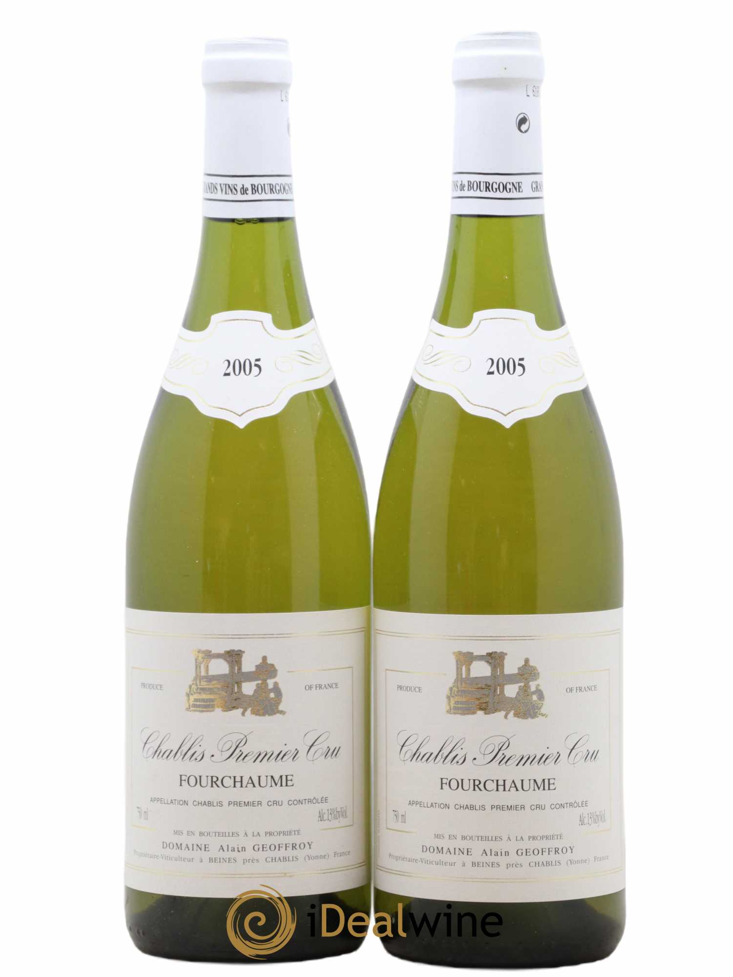 Chablis 1er Cru 2005 - Posten von 2 Flaschen - 0