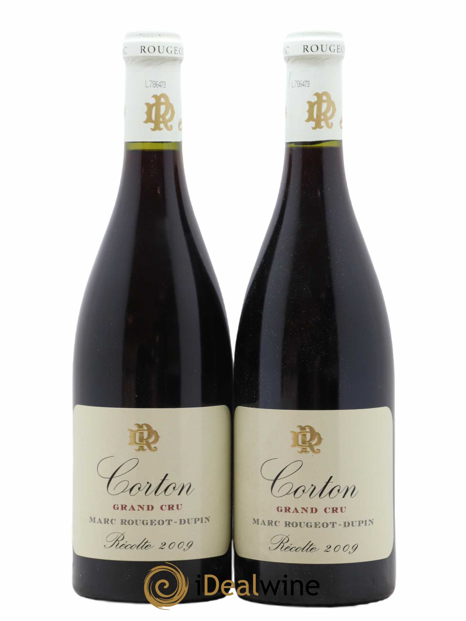 Corton Grand Cru Marc Rougeot-Dupin 2009 - Lot de 2 bouteilles - 0