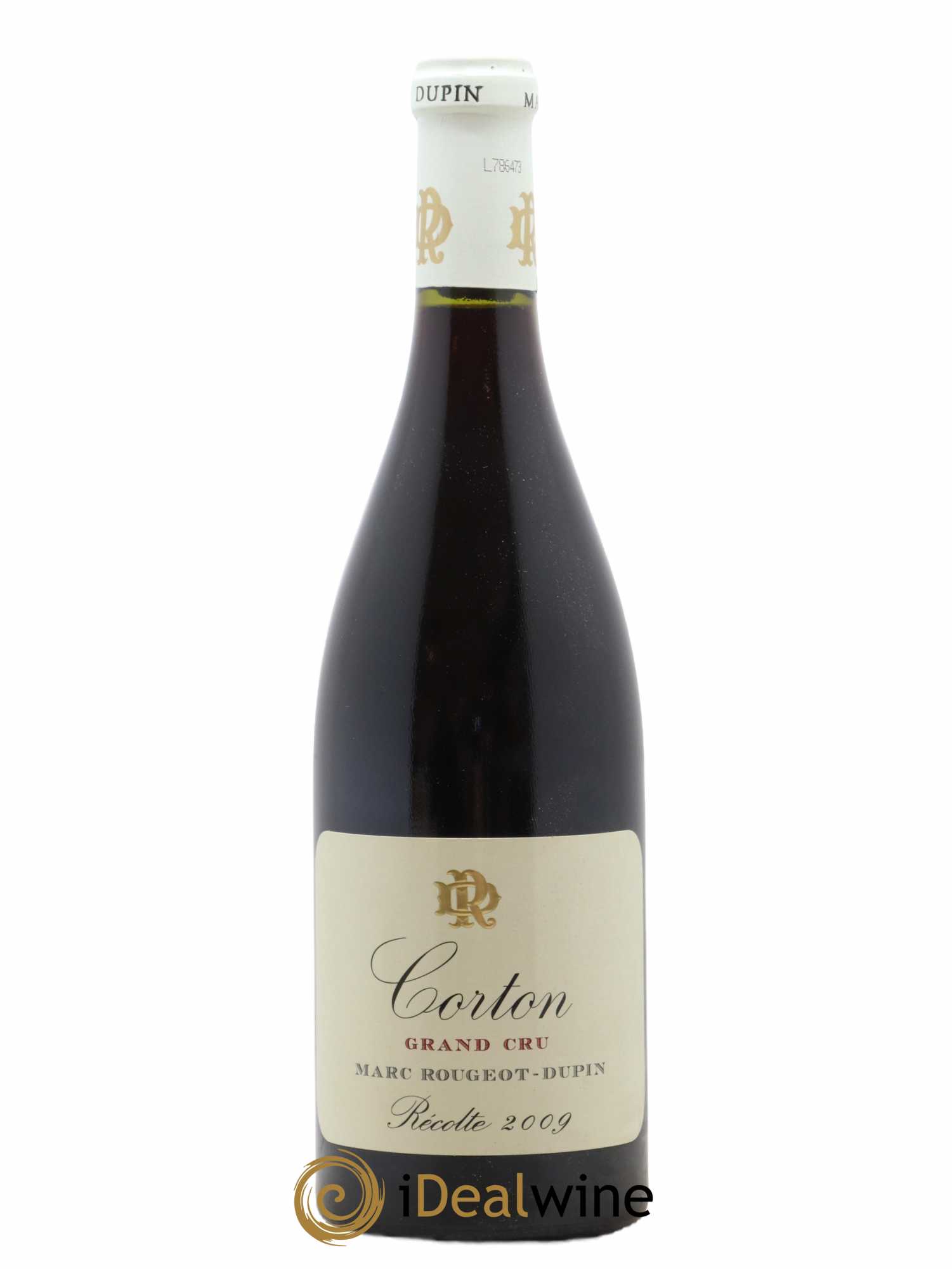 Corton Grand Cru Marc Rougeot-Dupin 2009 - Lot de 1 bouteille - 0