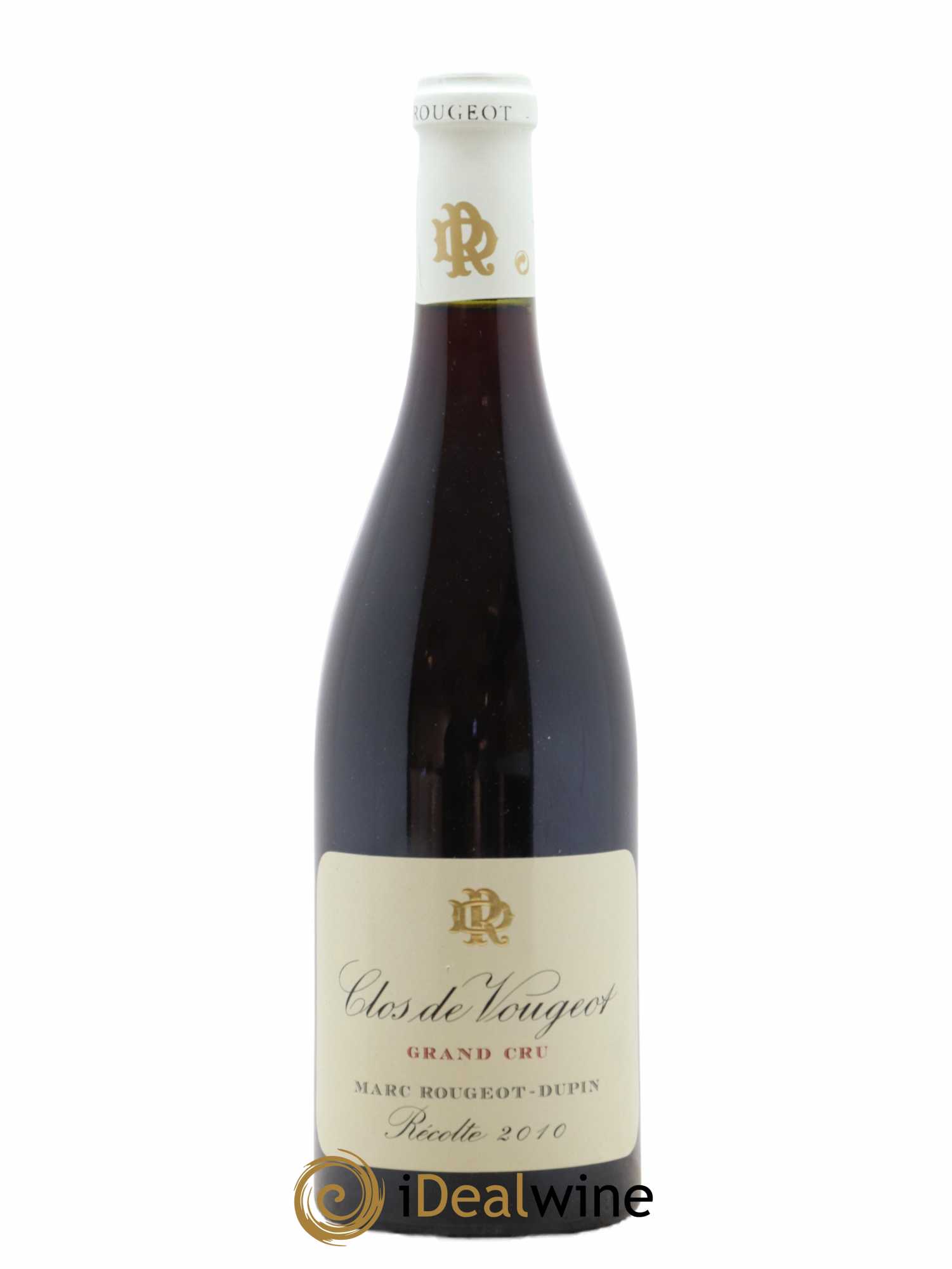 Clos de Vougeot Grand Cru Marc Rougeot-Dupin 2010 - Lot de 1 bouteille - 0
