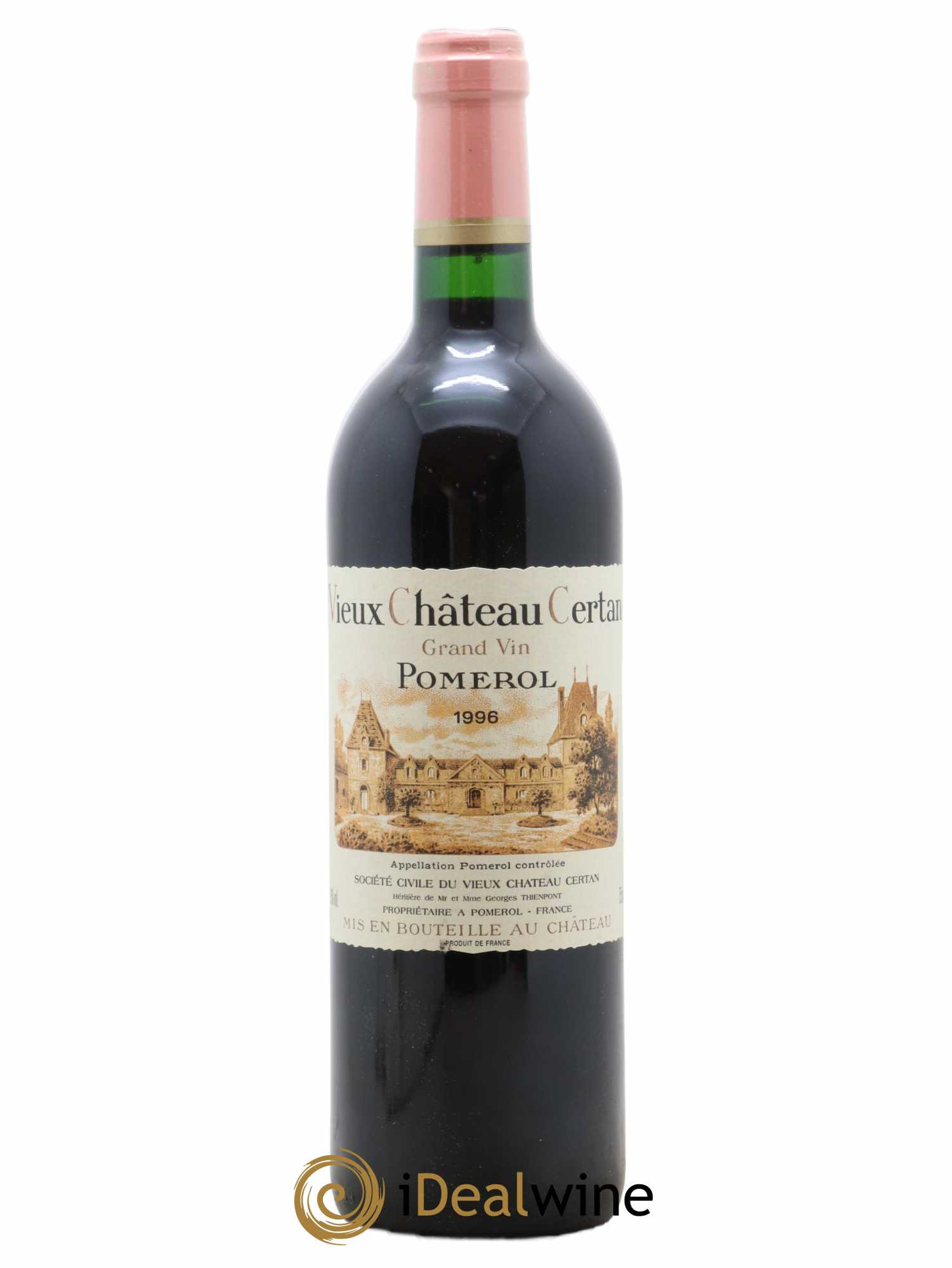 Vieux Château Certan 1996 - Lot de 1 bouteille - 0