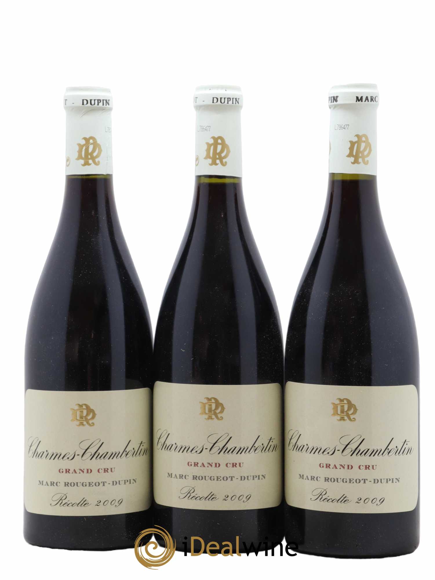 Charmes-Chambertin Grand Cru Rougeot Dupin 2009 - Lot de 3 bouteilles - 0
