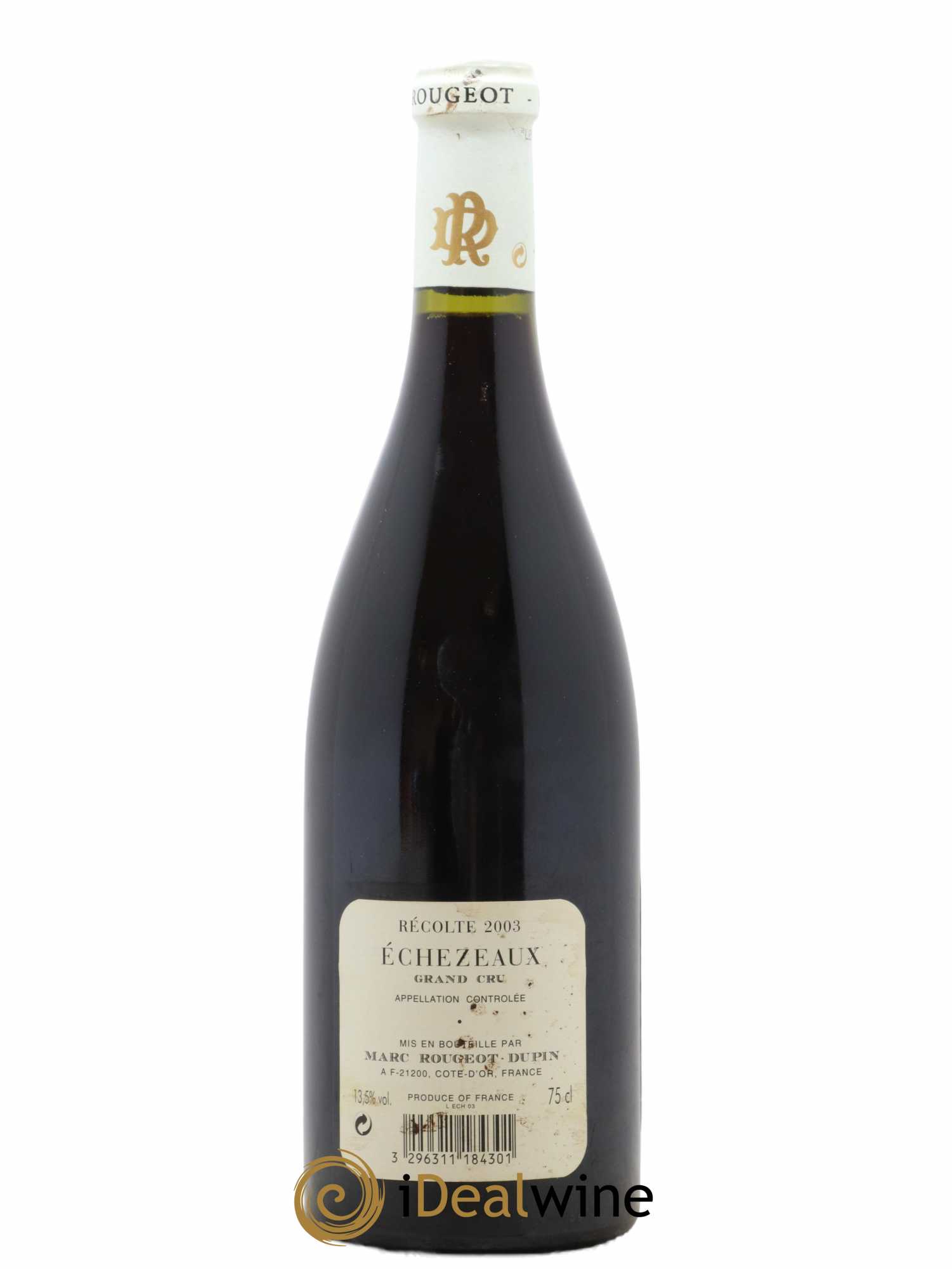 Echezeaux Grand Cru Marc Rougeot-Dupin 2003 - Lot de 1 bouteille - 1