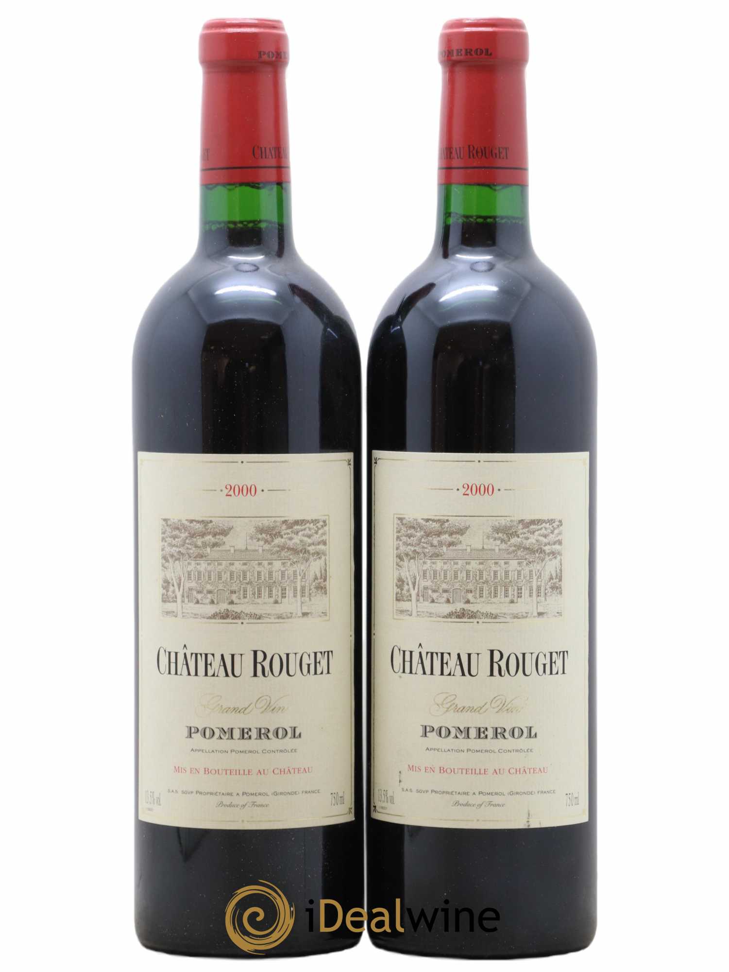 Château Rouget 2000 - Posten von 2 Flaschen - 0
