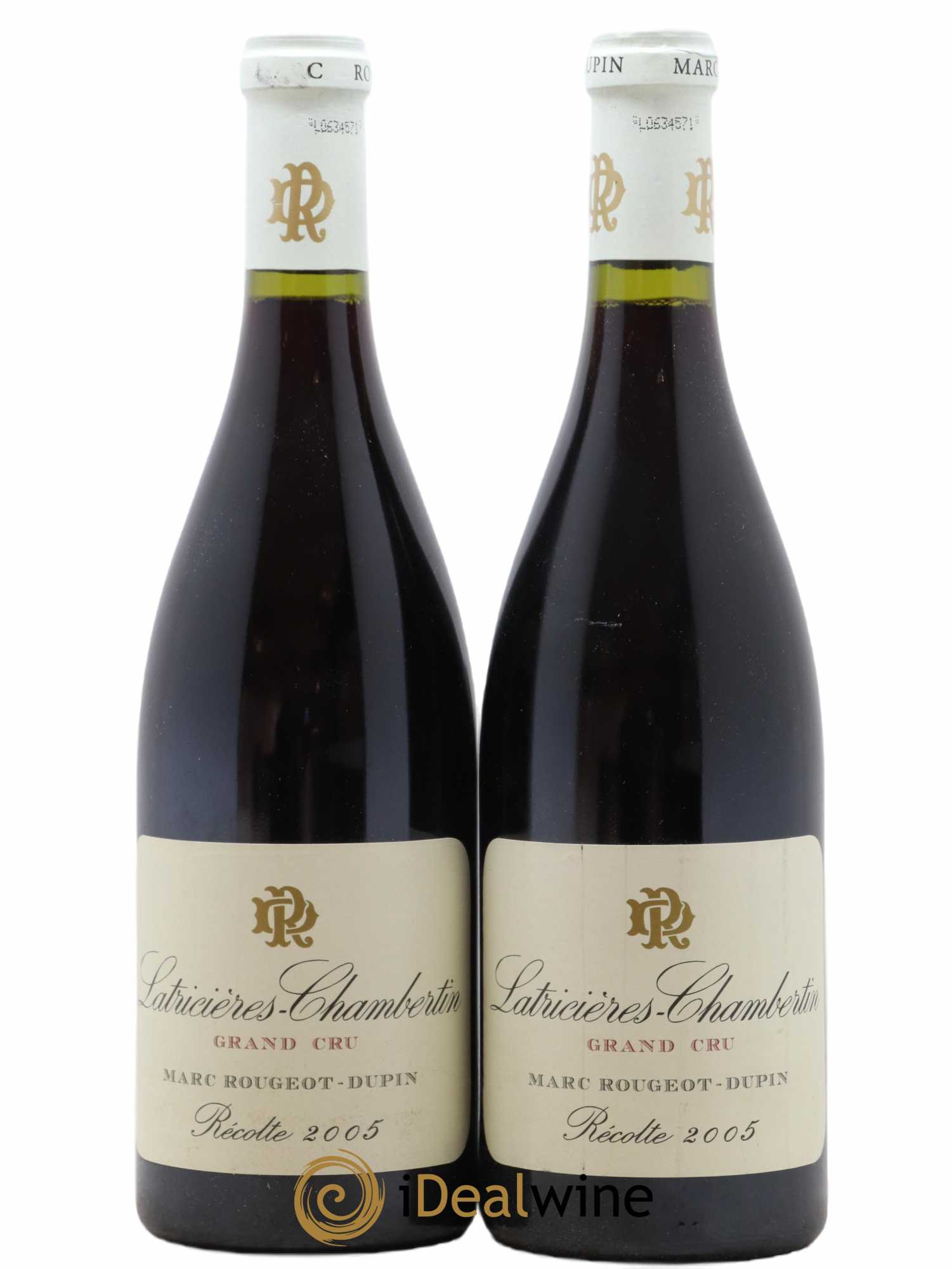 Latricières-Chambertin Grand Cru Marc Rougeot-Dupin 2005 - Lot de 2 bouteilles - 0