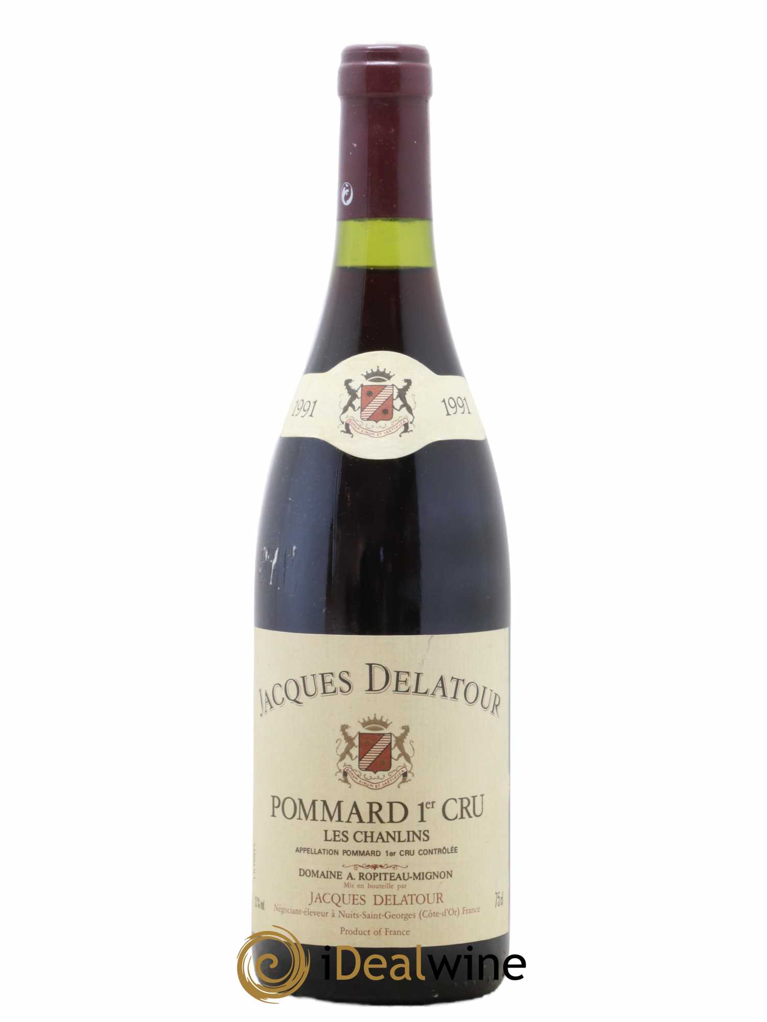 Pommard 1er Cru 1991 - Posten von 1 Flasche - 0
