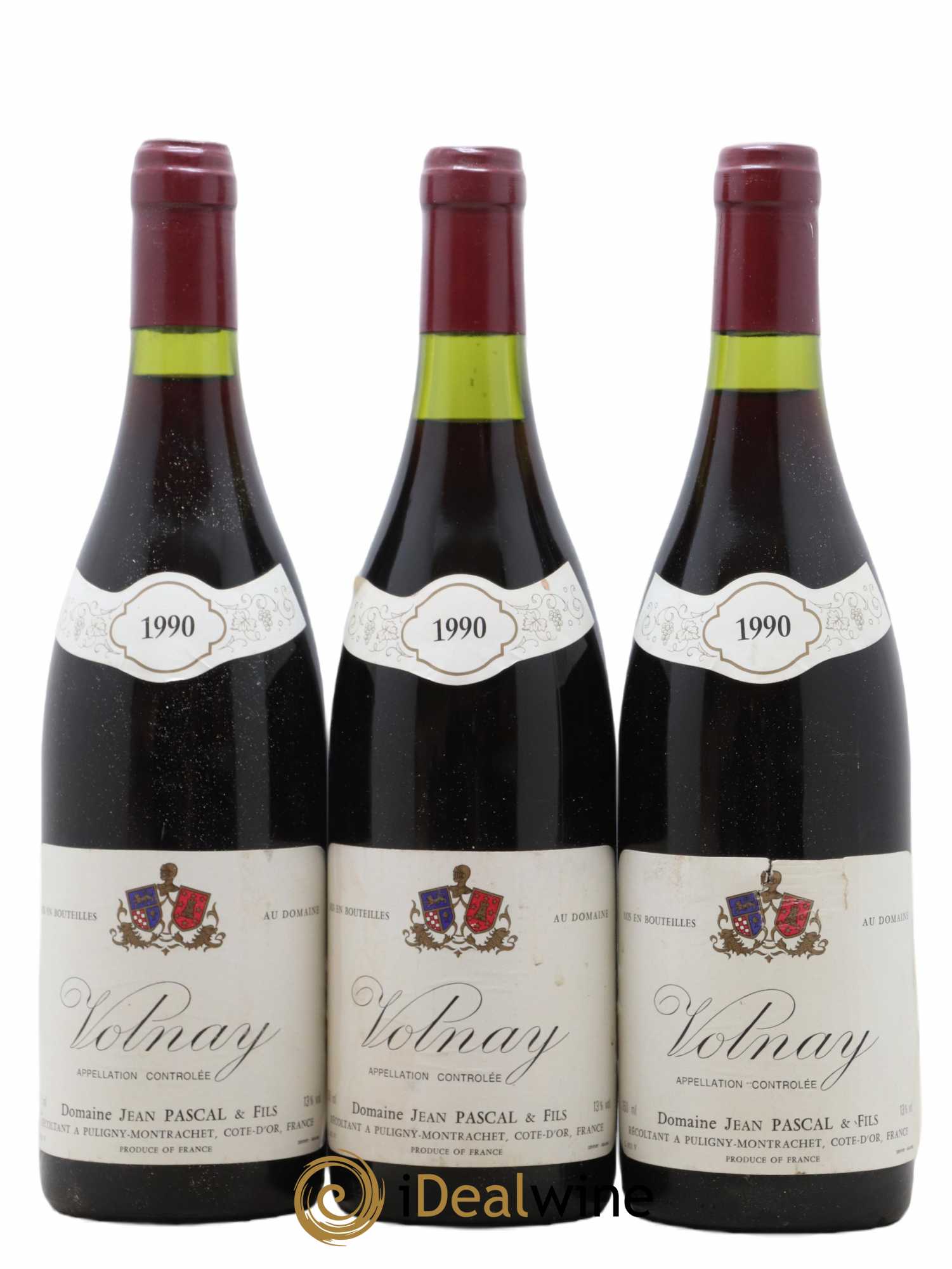 Volnay 1990 - Posten von 3 Flaschen - 0
