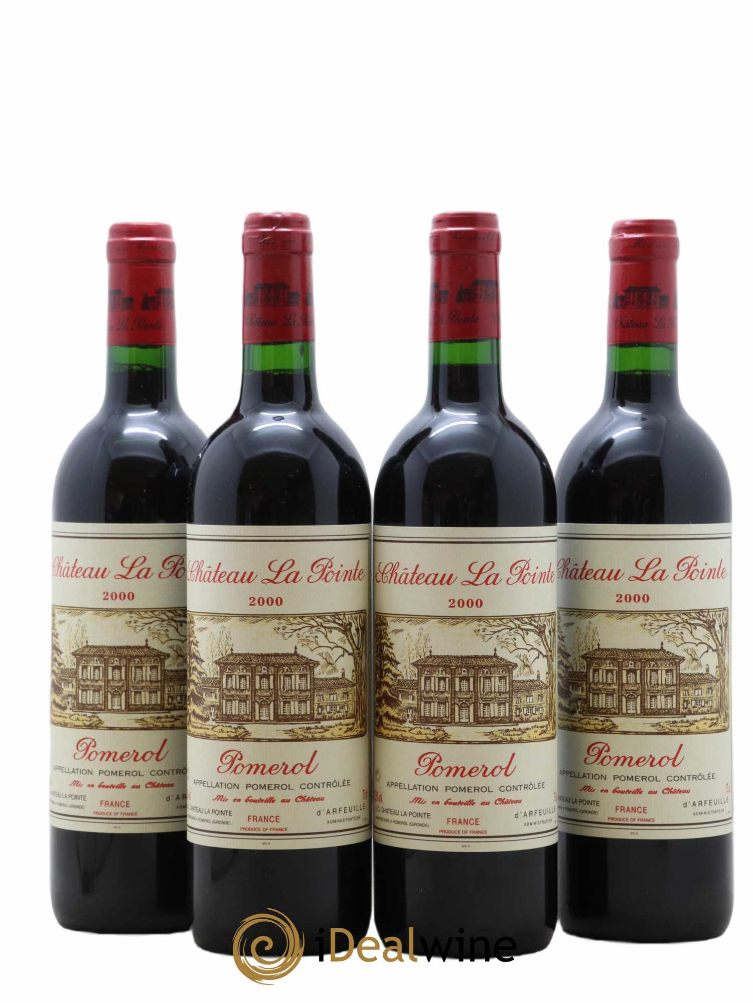 Château la Pointe 2000 - Lot de 4 bouteilles - 0