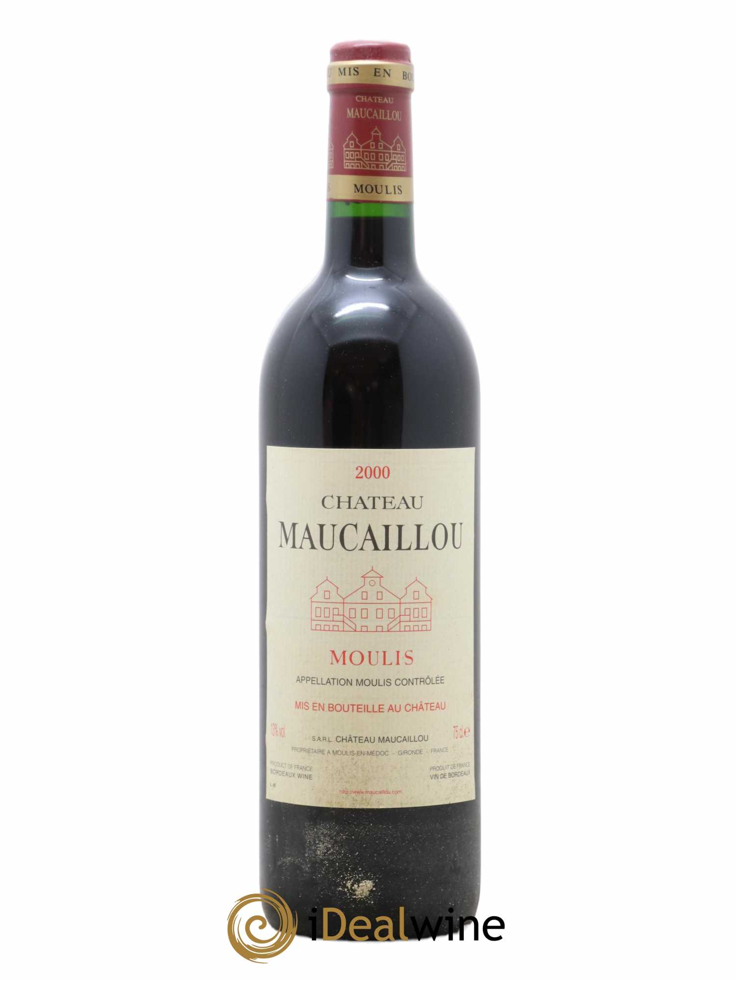 Château Maucaillou 2000 - Lot de 1 bouteille - 0