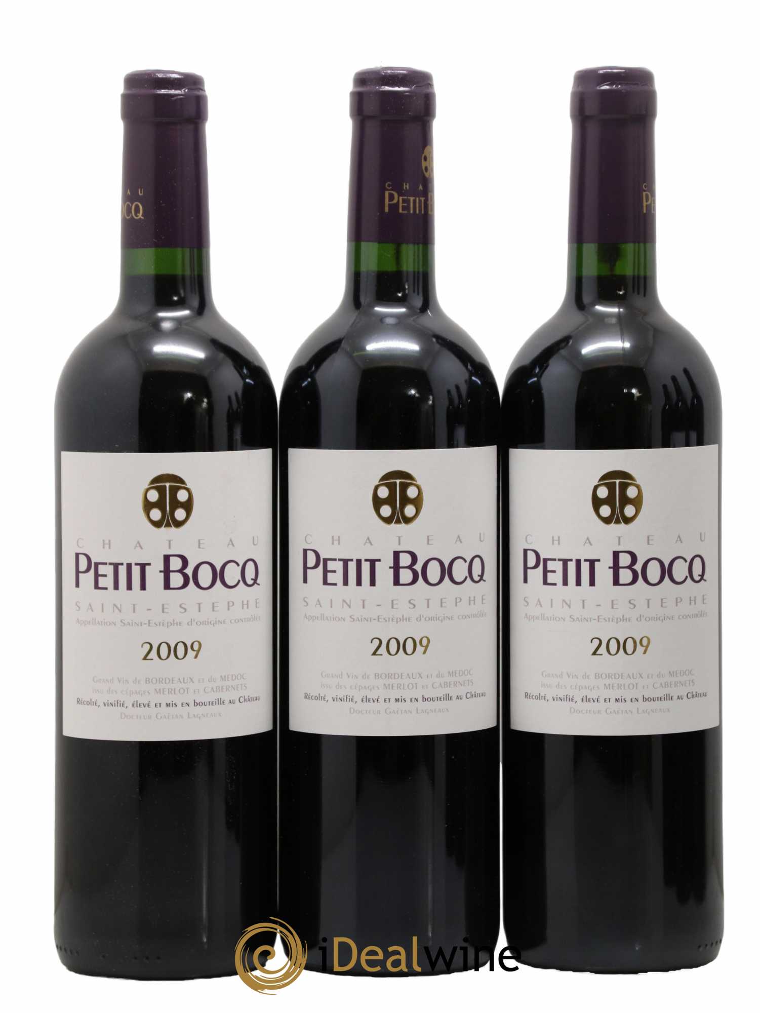 Château Petit Bocq Cru Bourgeois 2009 - Lot de 6 bouteilles - 1