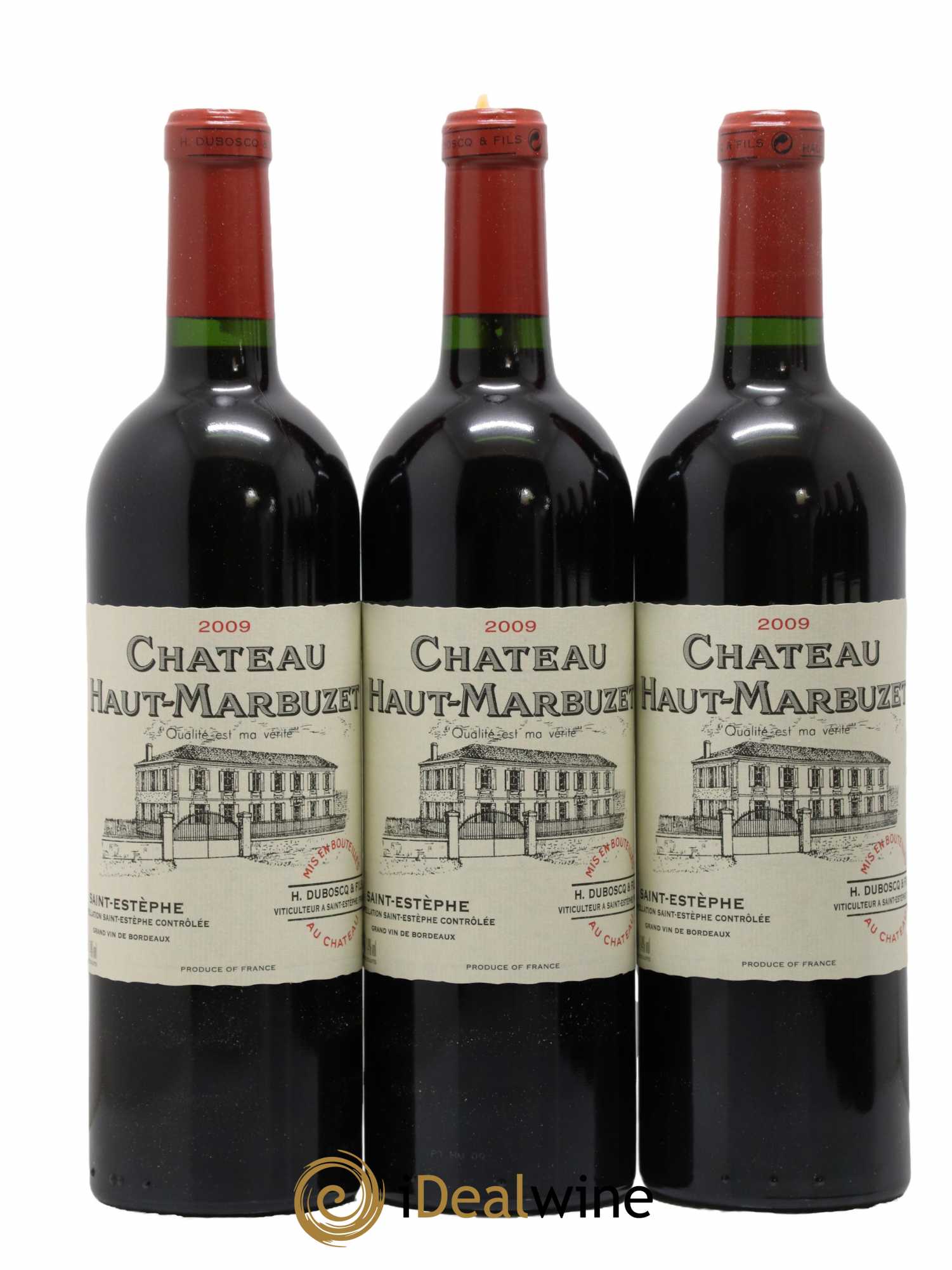Château Haut Marbuzet 2009 - Lot de 6 bouteilles - 2