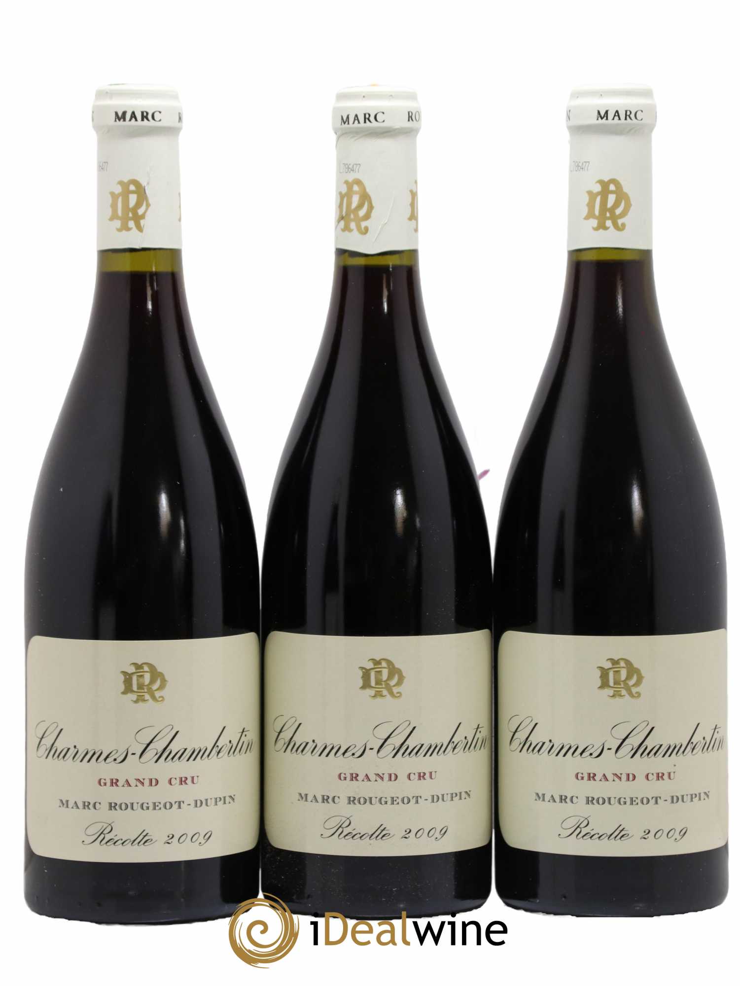 Charmes-Chambertin Grand Cru Marc Rougeot-Dupin 2009 - Lot de 3 bouteilles - 0