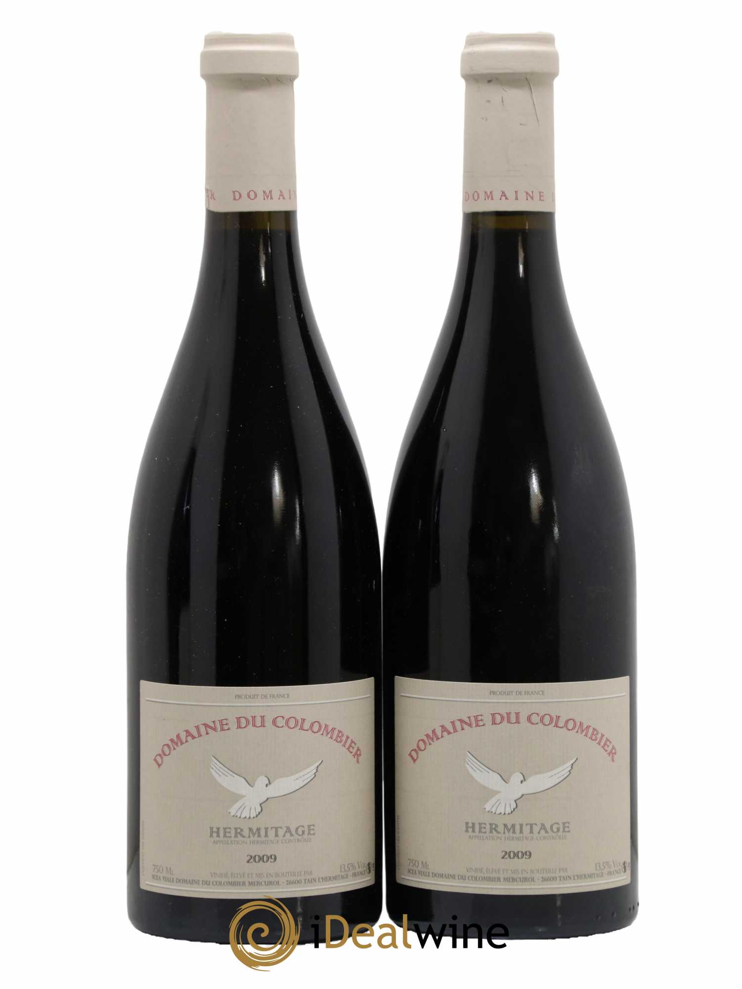 Hermitage Colombier (Domaine du) 2009 - Lot de 2 bouteilles - 0