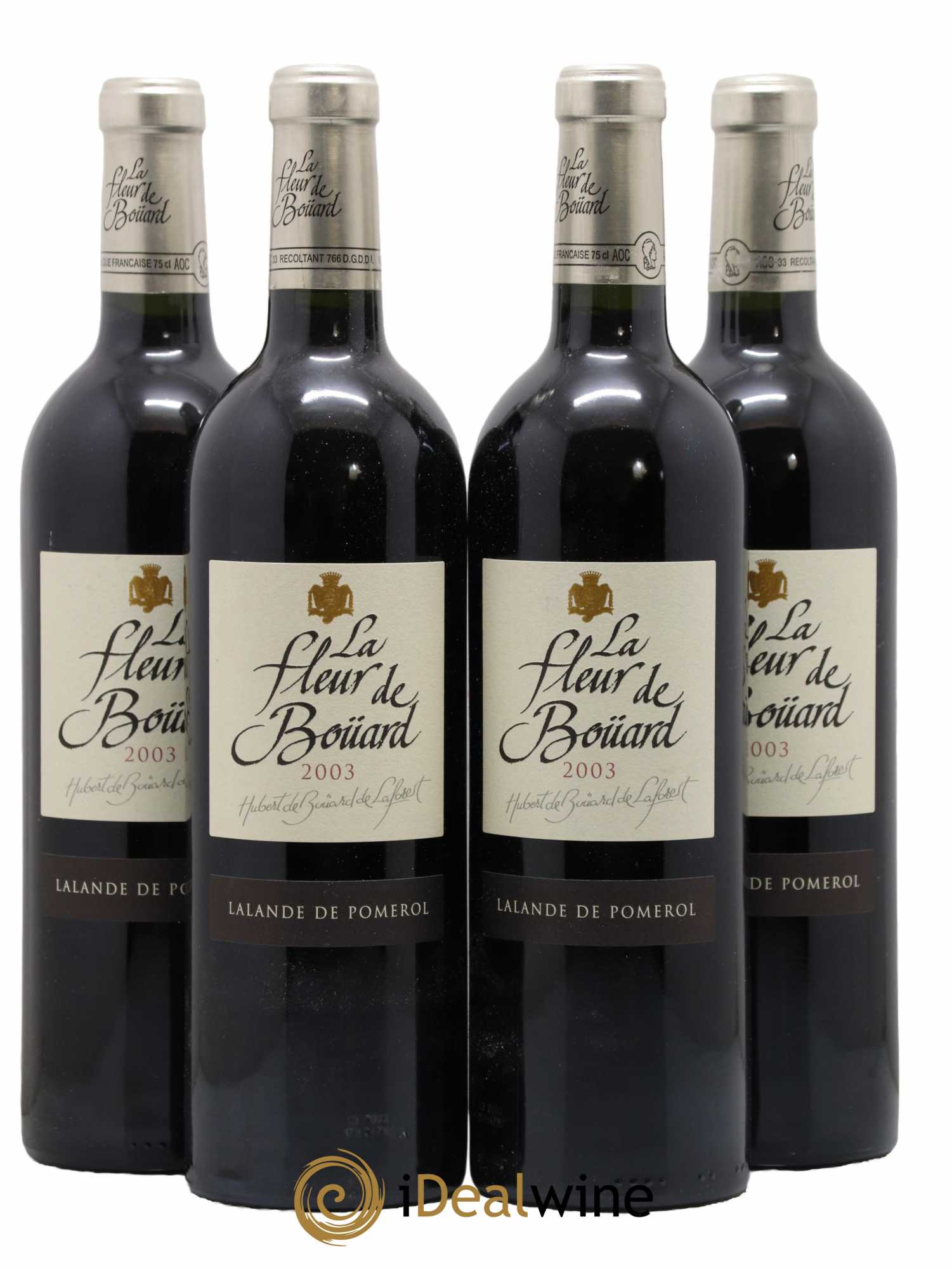 Château La Fleur de Boüard 2003 - Lot de 4 bouteilles - 0