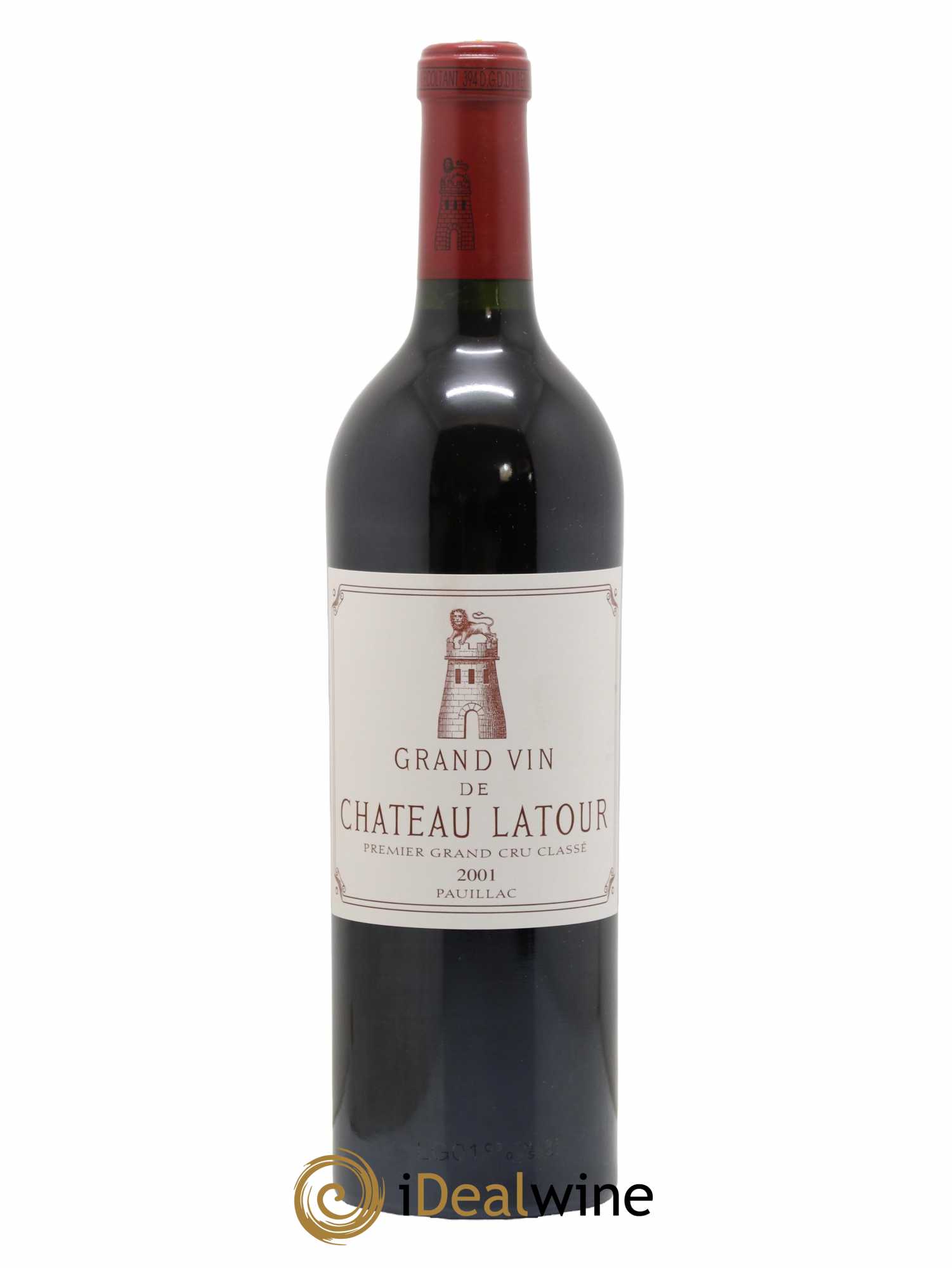 Château Latour 1er Grand Cru Classé 2001 - Lot de 1 bouteille - 0