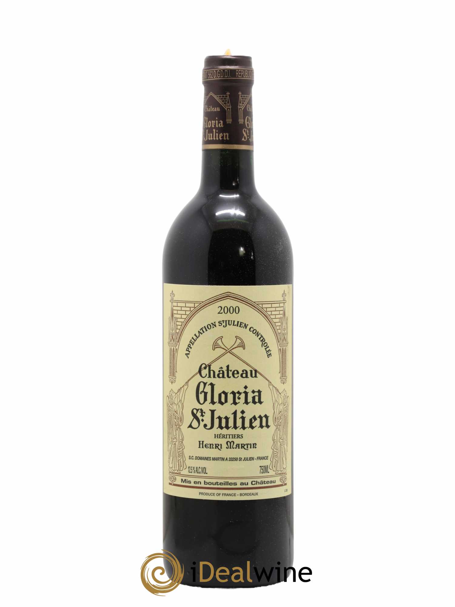 Château Gloria 2000 - Lot de 1 bouteille - 0