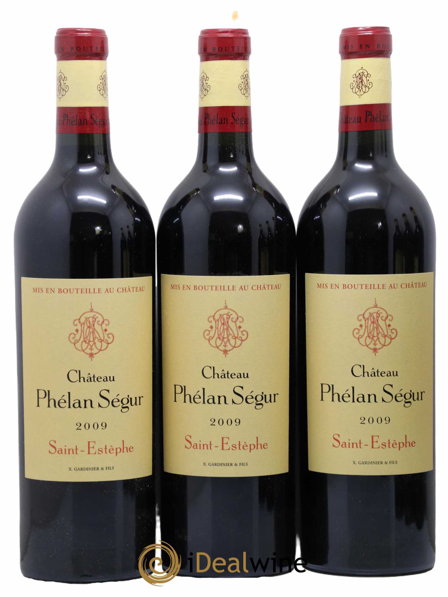 Château Phélan Ségur 2009 - Posten von 6 Flaschen - 2
