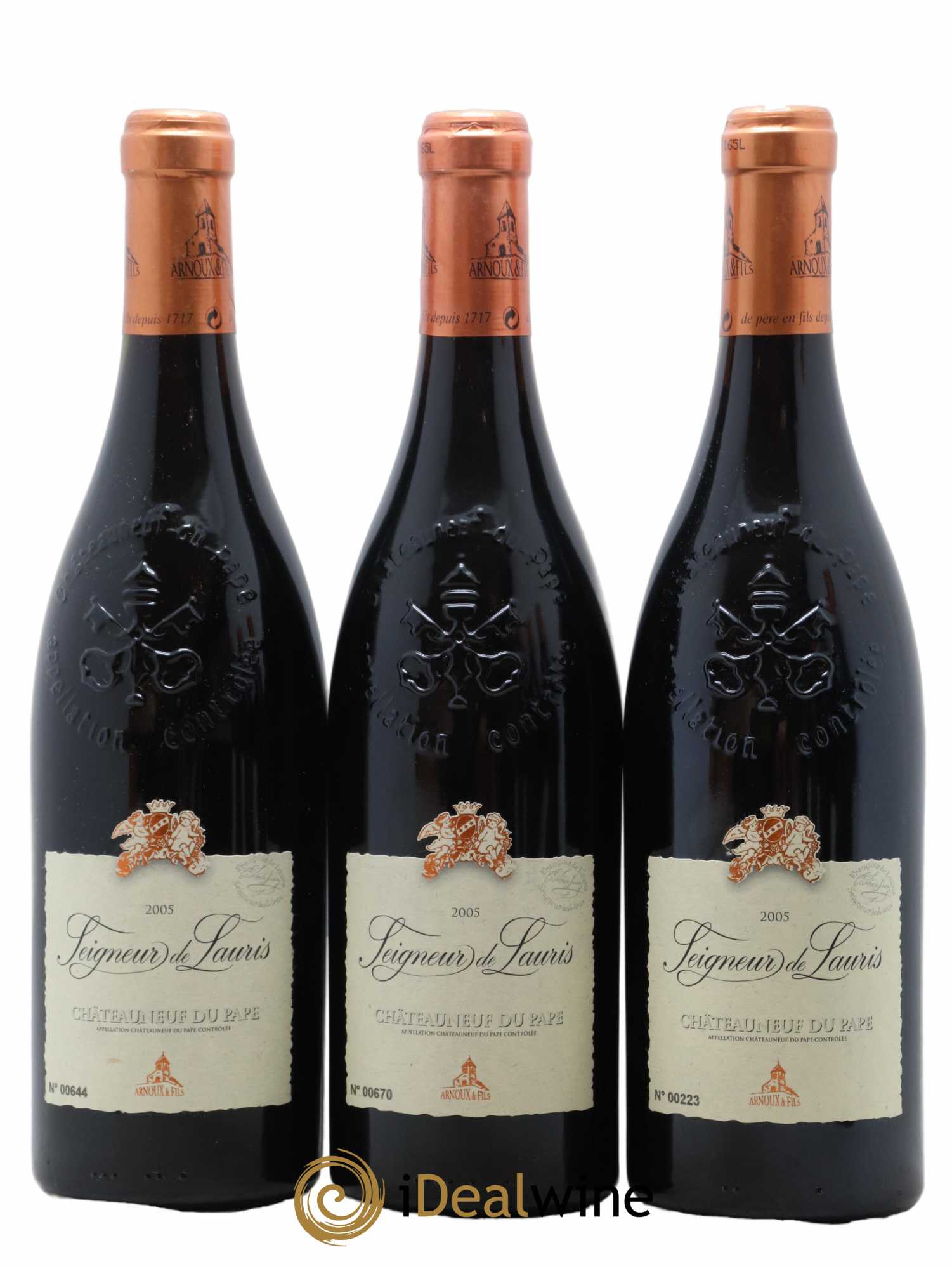 Châteauneuf-du-Pape 2005 - Posten von 6 Flaschen - 1