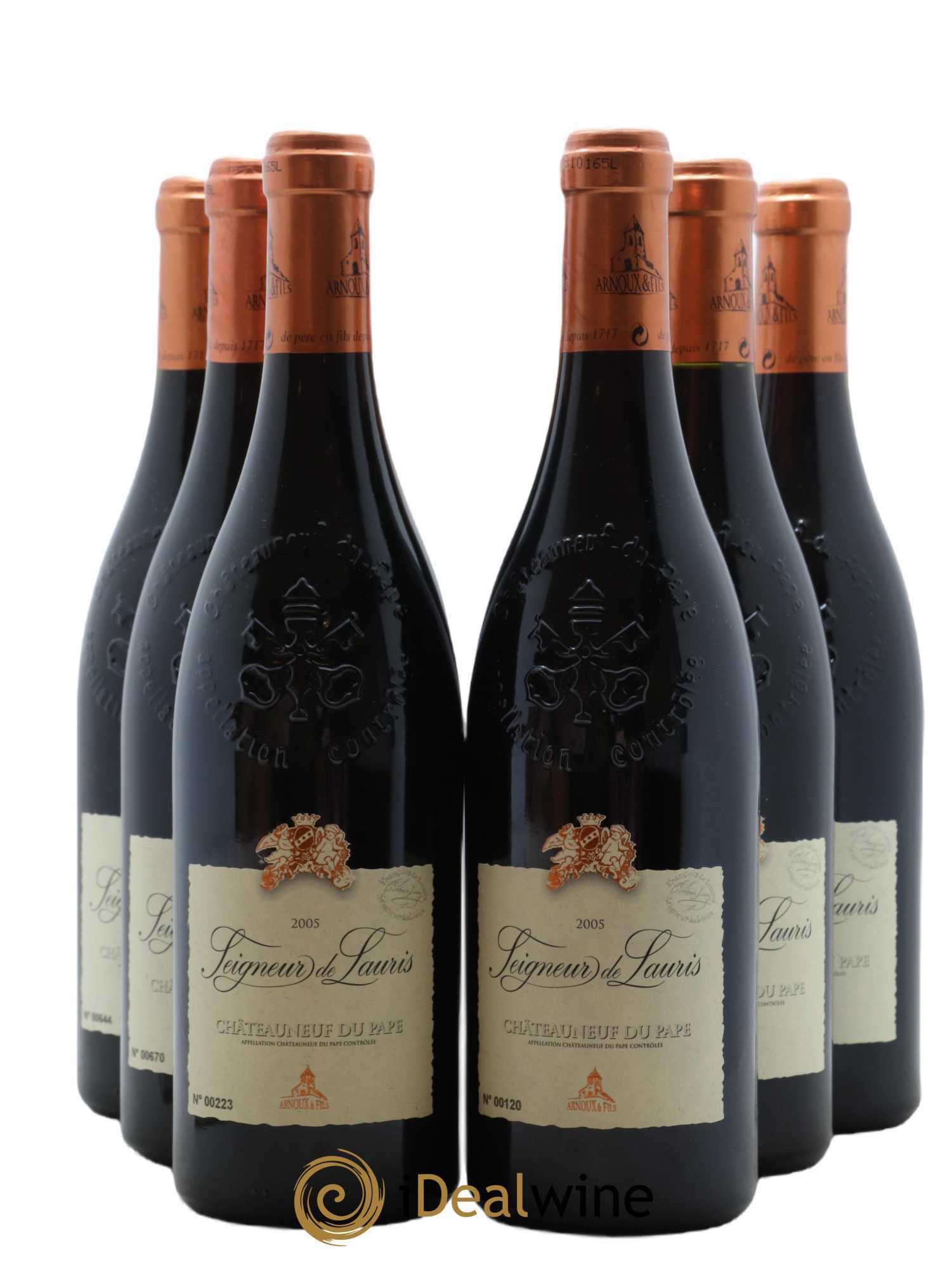 Châteauneuf-du-Pape 2005 - Posten von 6 Flaschen - 0