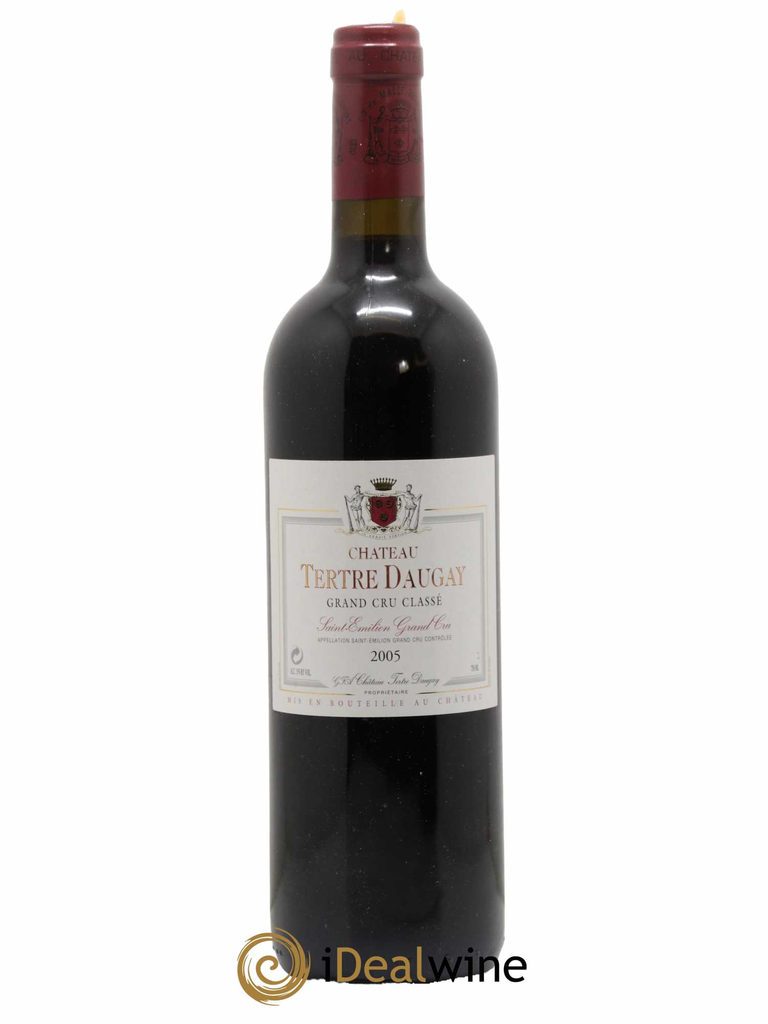 Château Tertre Daugay Grand Cru Classé 2005 - Lot de 1 bouteille - 0