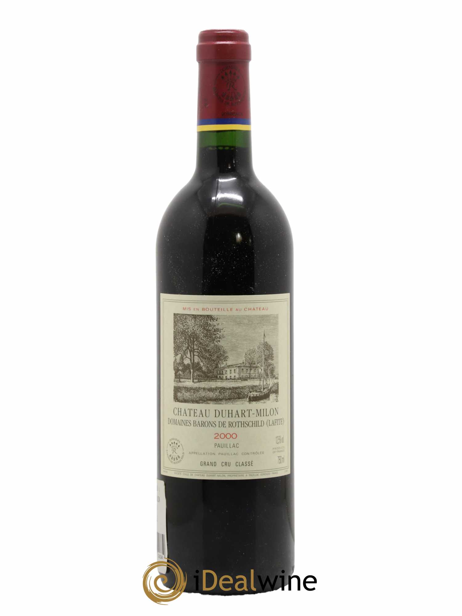 Château Duhart-Milon 4ème Grand Cru Classé 2000 - Lot de 1 bouteille - 0