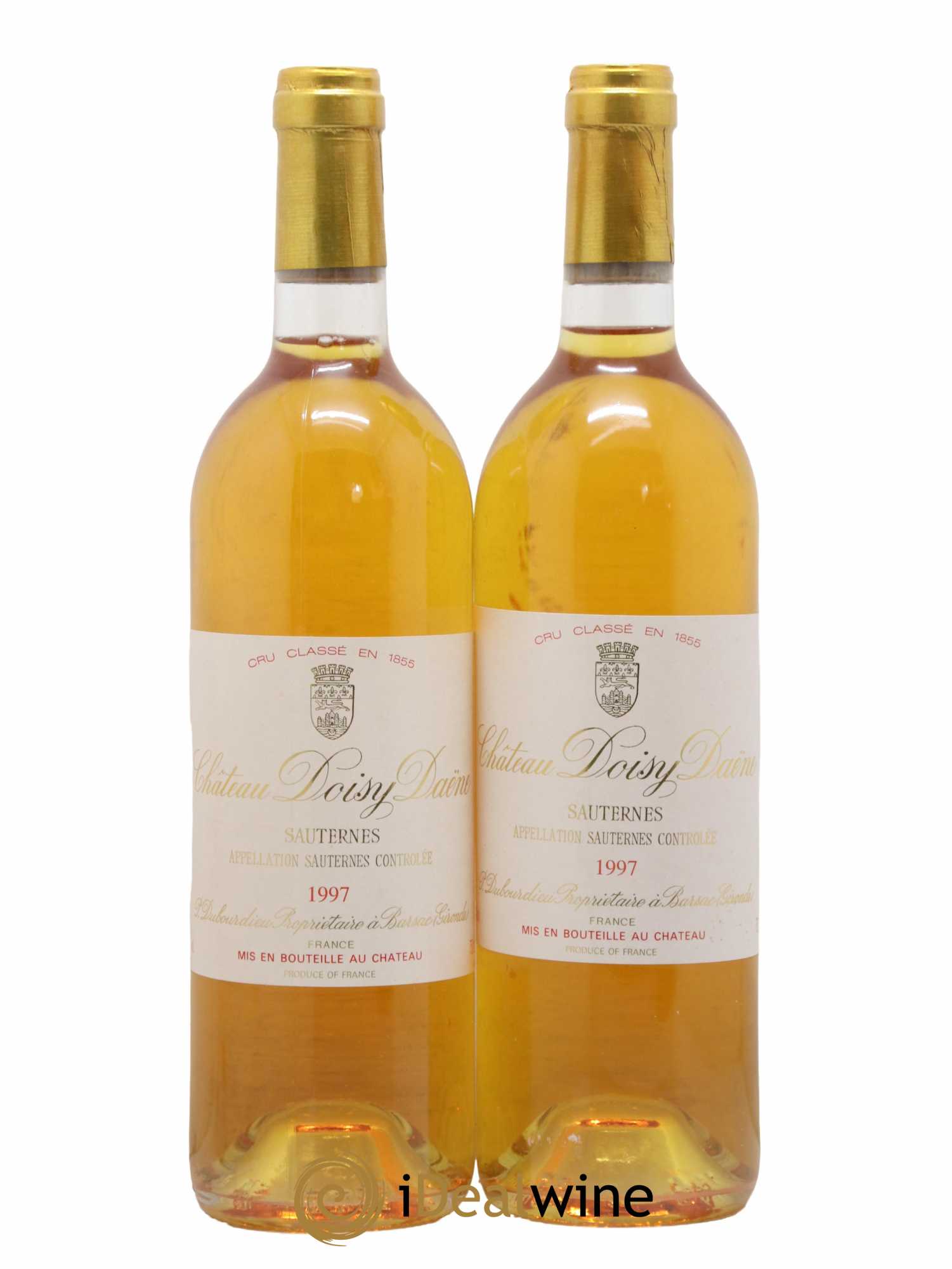 Château Doisy Daëne 2ème Grand Cru Classé 1997 - Lotto di 2 bottiglie - 0