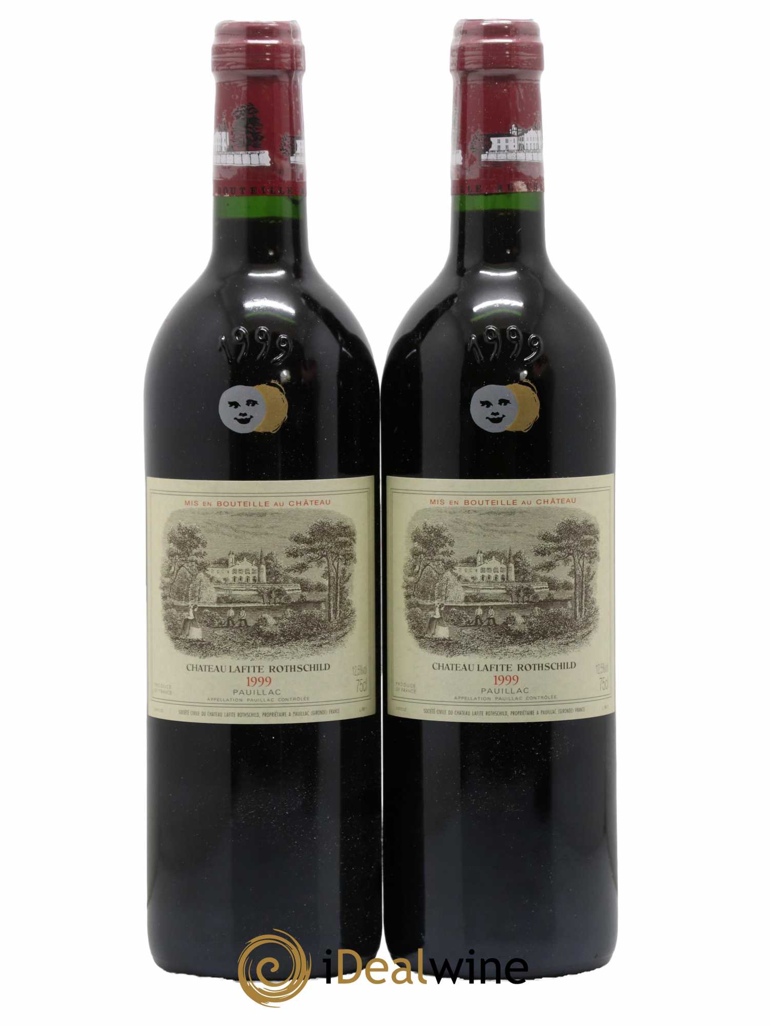 Château Lafite Rothschild 1er Grand Cru Classé 1999 - Lot de 2 bouteilles - 0