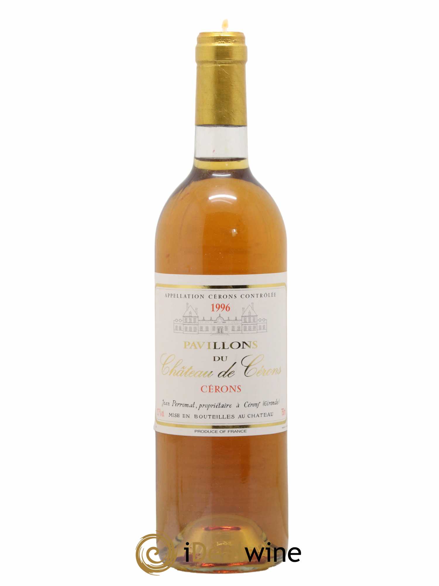 Cérons Pavillons Du Chateau De Cérons 1996 - Lotto di 1 bottiglia - 0