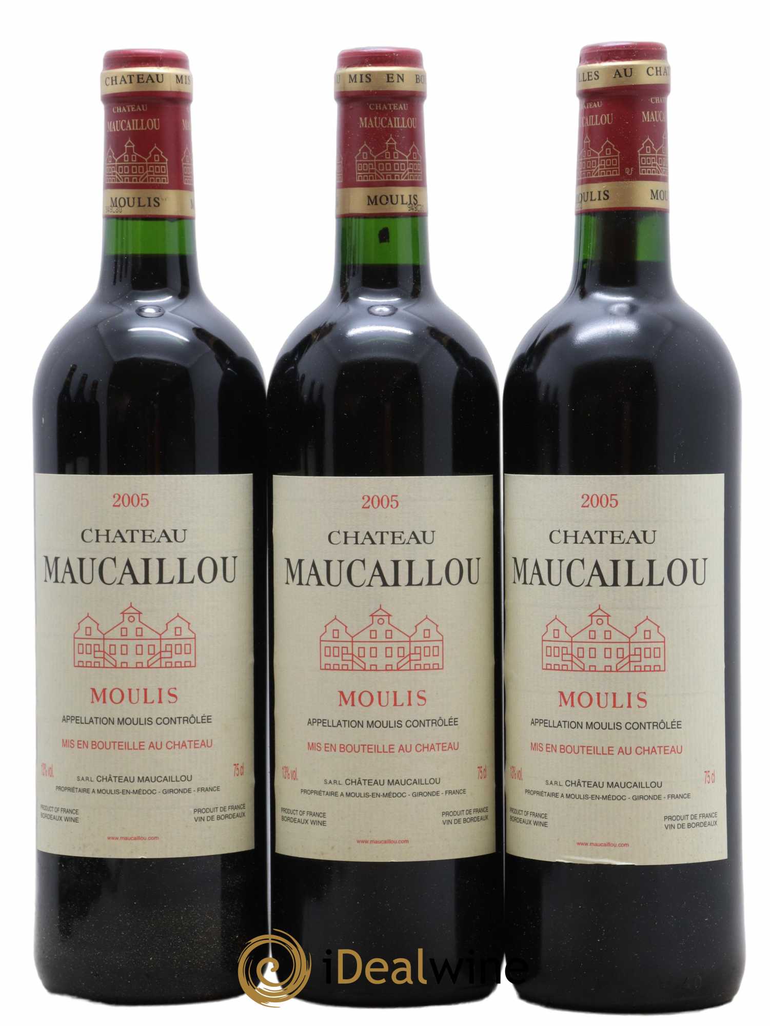 Château Maucaillou 2005 - Lot de 6 bouteilles - 1