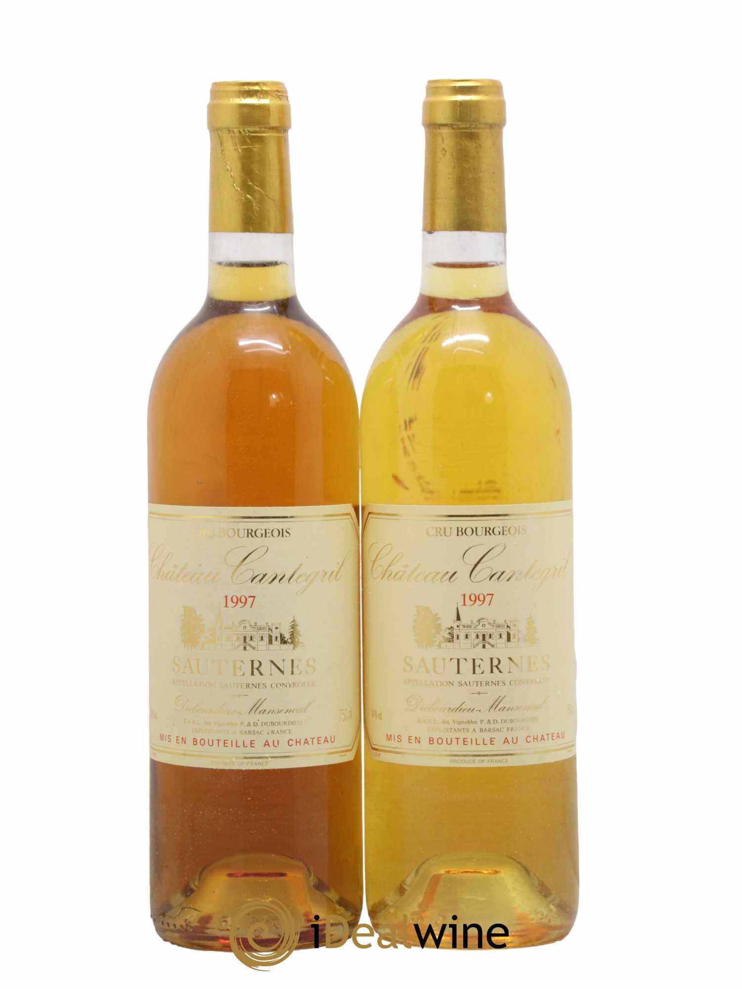 Château Cantegril 1997 - Lotto di 2 bottiglie - 0