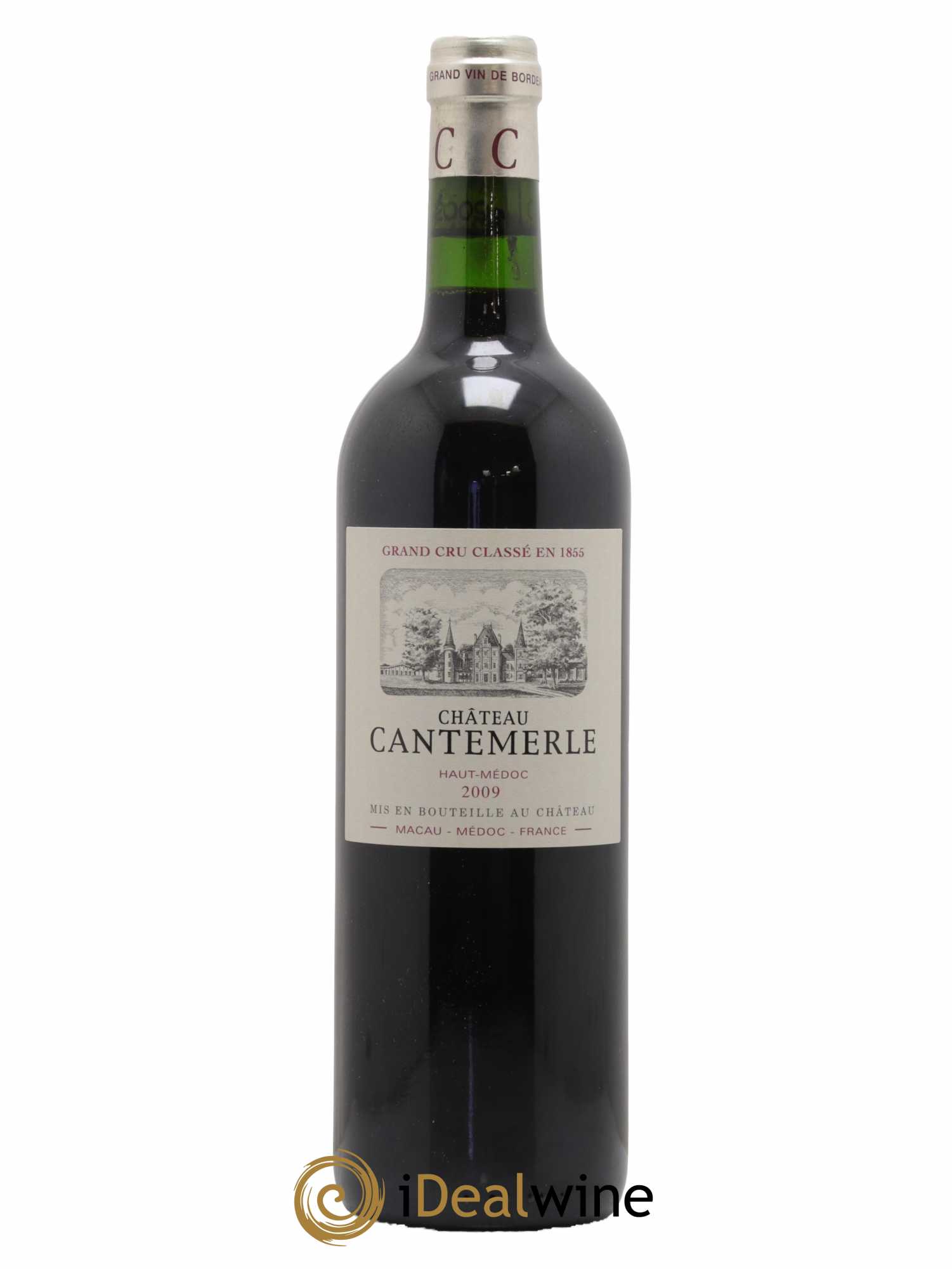 Château Cantemerle 5ème Grand Cru Classé 2009 - Lot de 1 bouteille - 0