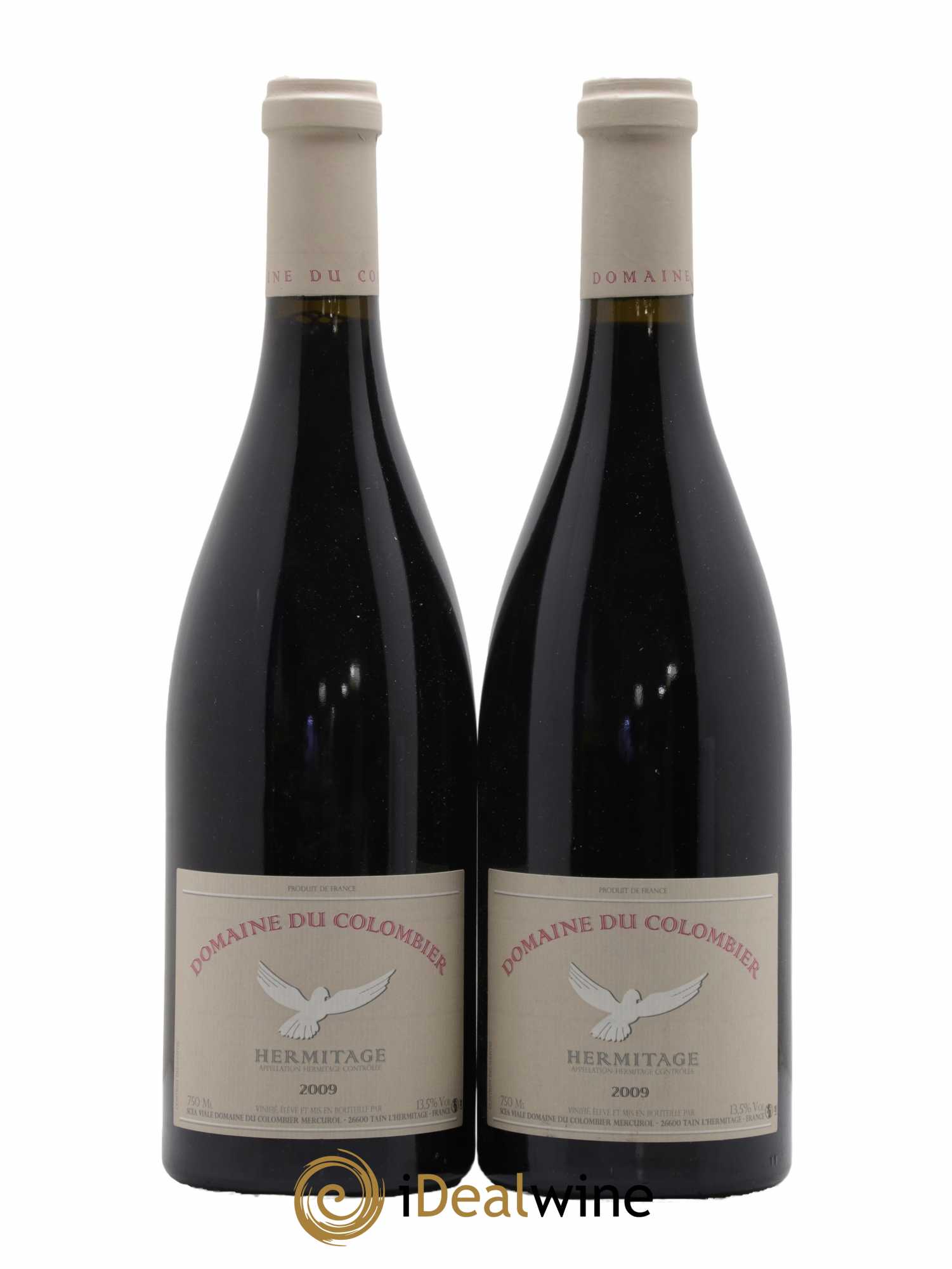 Hermitage Colombier (Domaine du) 2009 - Lot de 2 bouteilles - 0