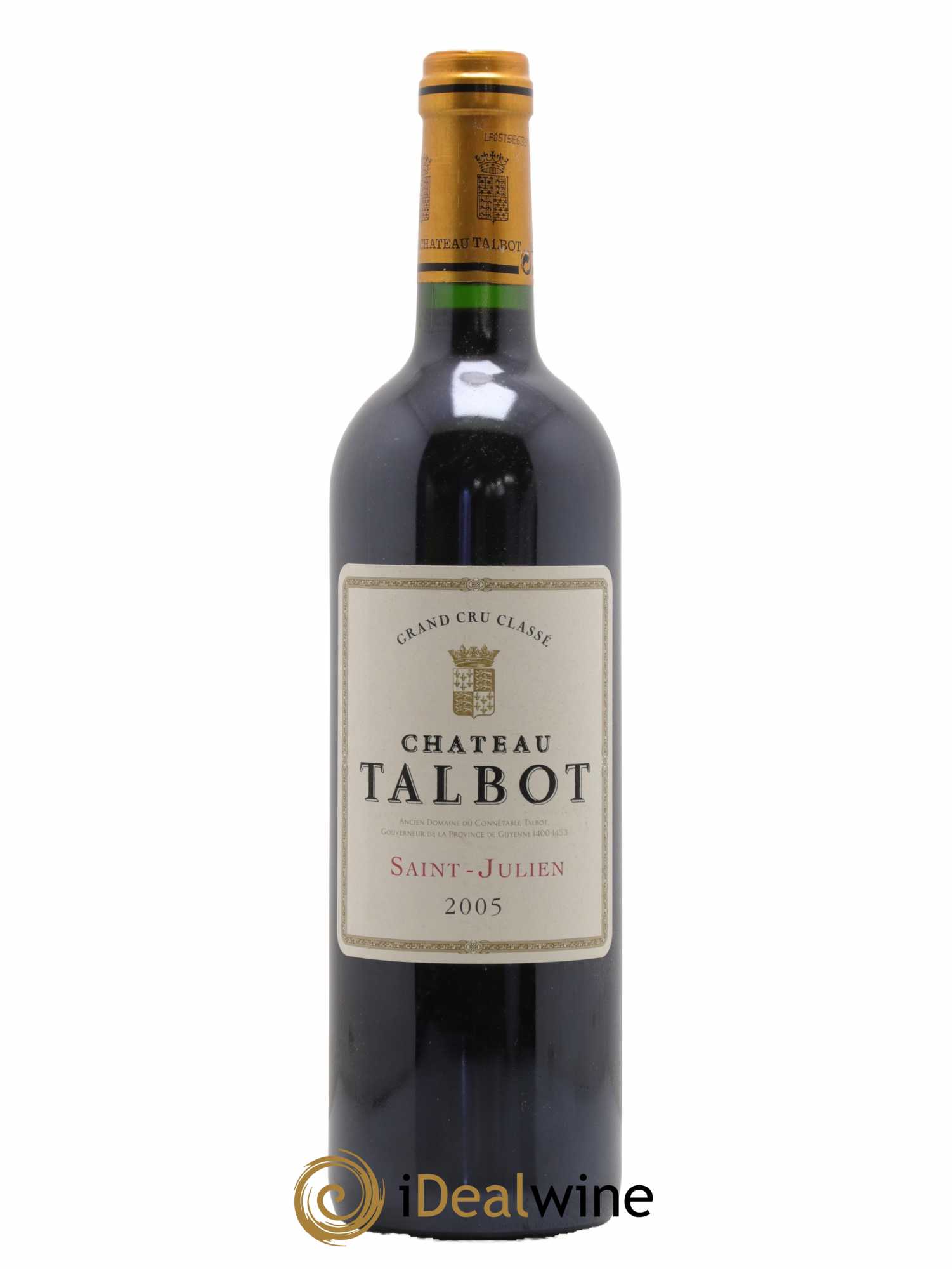 Château Talbot 4ème Grand Cru Classé 2005 - Lot de 1 bouteille - 0
