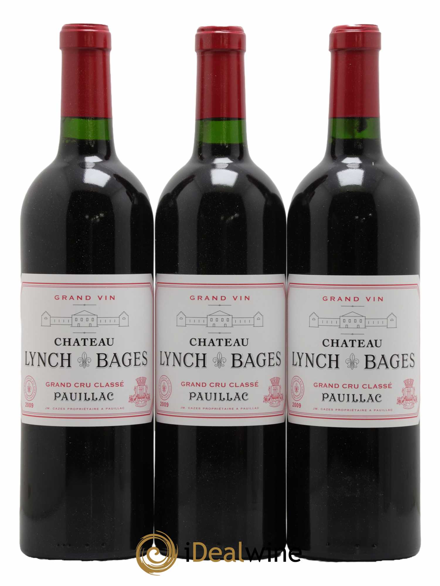 Château Lynch Bages 5ème Grand Cru Classé 2009 - Lot de 6 bouteilles - 1