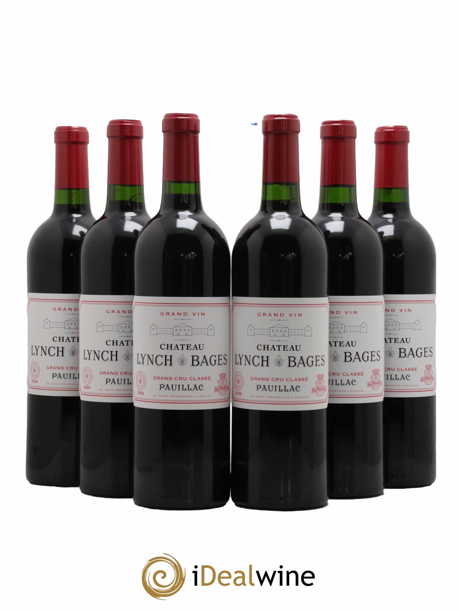 Château Lynch Bages 5ème Grand Cru Classé 2009 - Lot de 6 bouteilles - 0