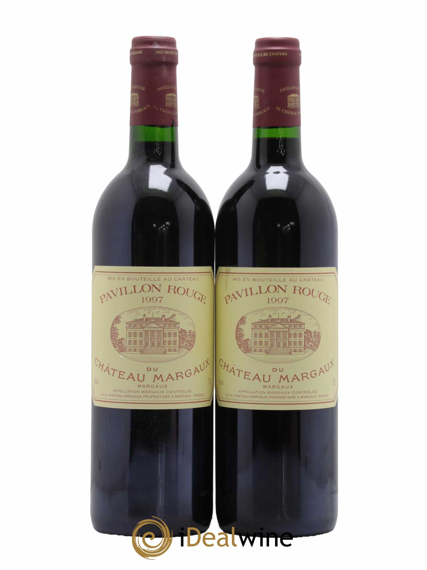 Pavillon Rouge du Château Margaux Second Vin 1997 - Lot de 2 bouteilles - 0