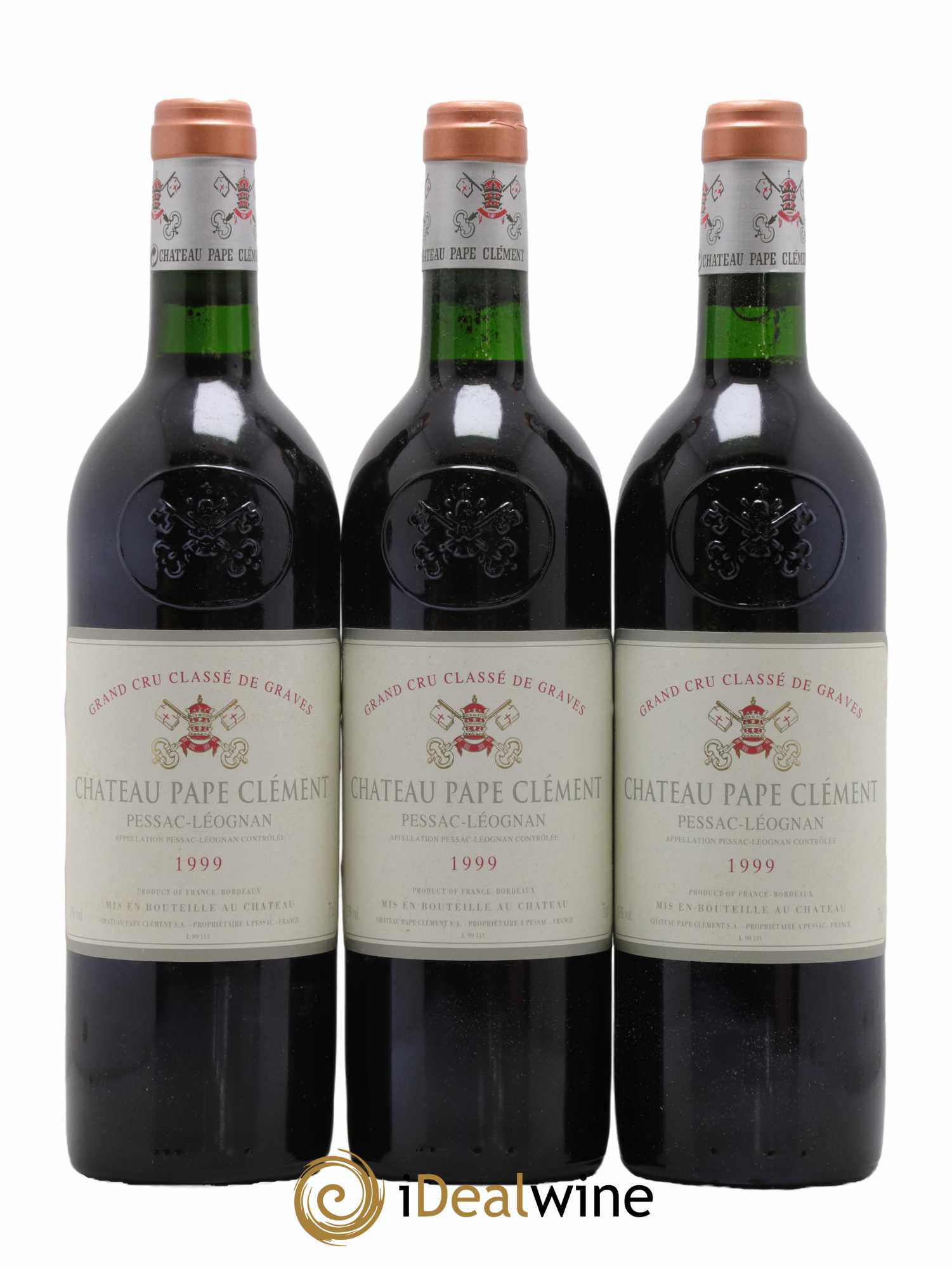 Château Pape Clément Cru Classé de Graves 1999 - Lot de 12 bouteilles - 2
