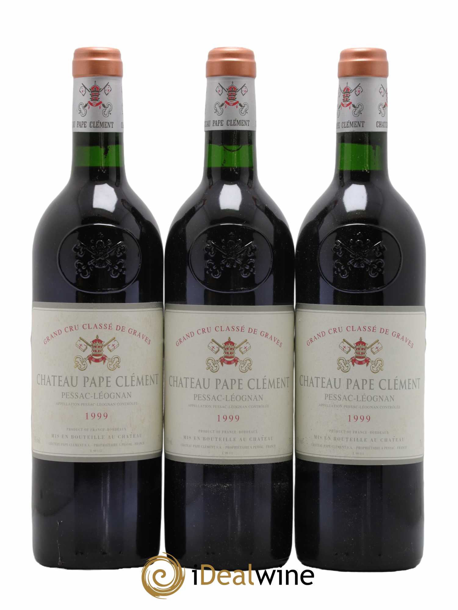 Château Pape Clément Cru Classé de Graves 1999 - Lot de 12 bouteilles - 3