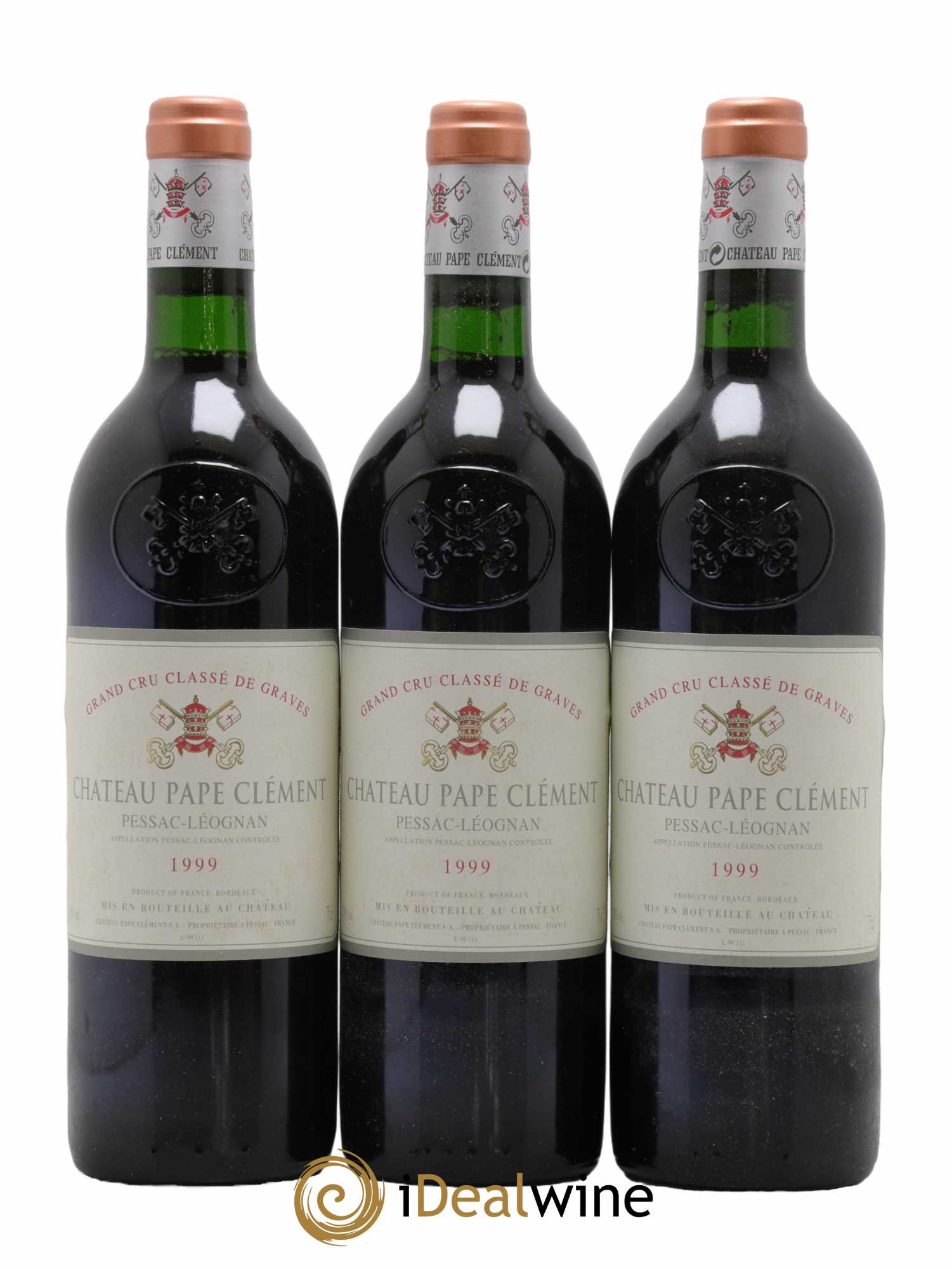 Château Pape Clément Cru Classé de Graves 1999 - Lot de 12 bouteilles - 4